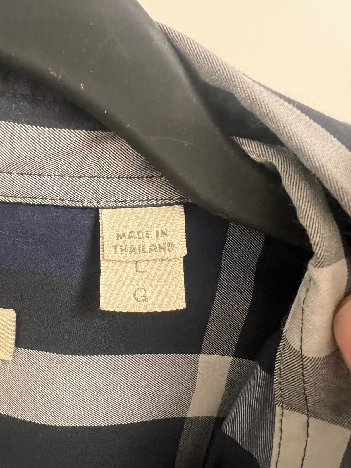 Burberry Long Sleeve Burberry Shirt Size US L / EU 52-54 / 3 - 5 Thumbnail