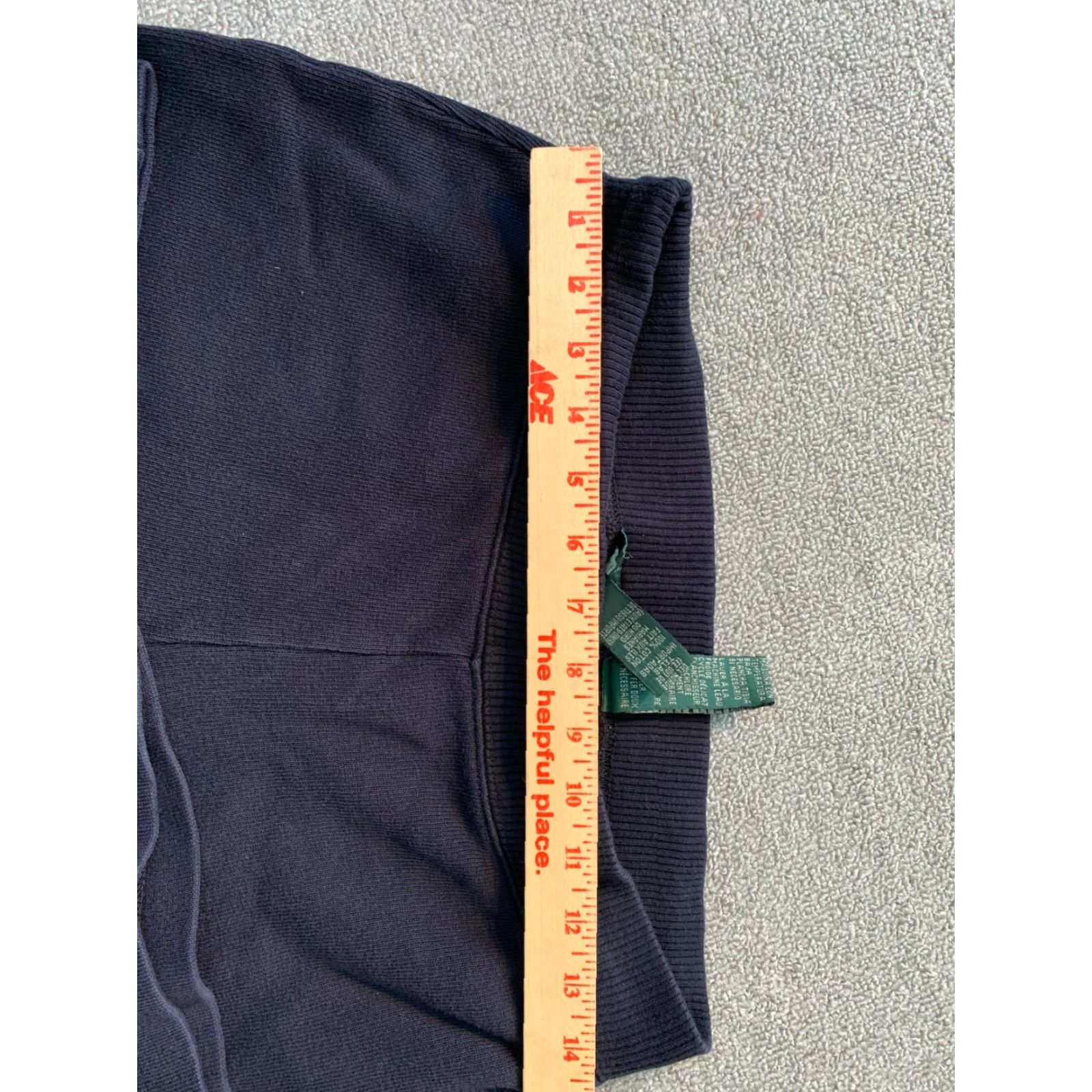 Ralph Lauren Lauren Ralph Lauren Pants Blue Small S Womens Cotton Size 28" / US 6 / IT 42 - 3 Thumbnail