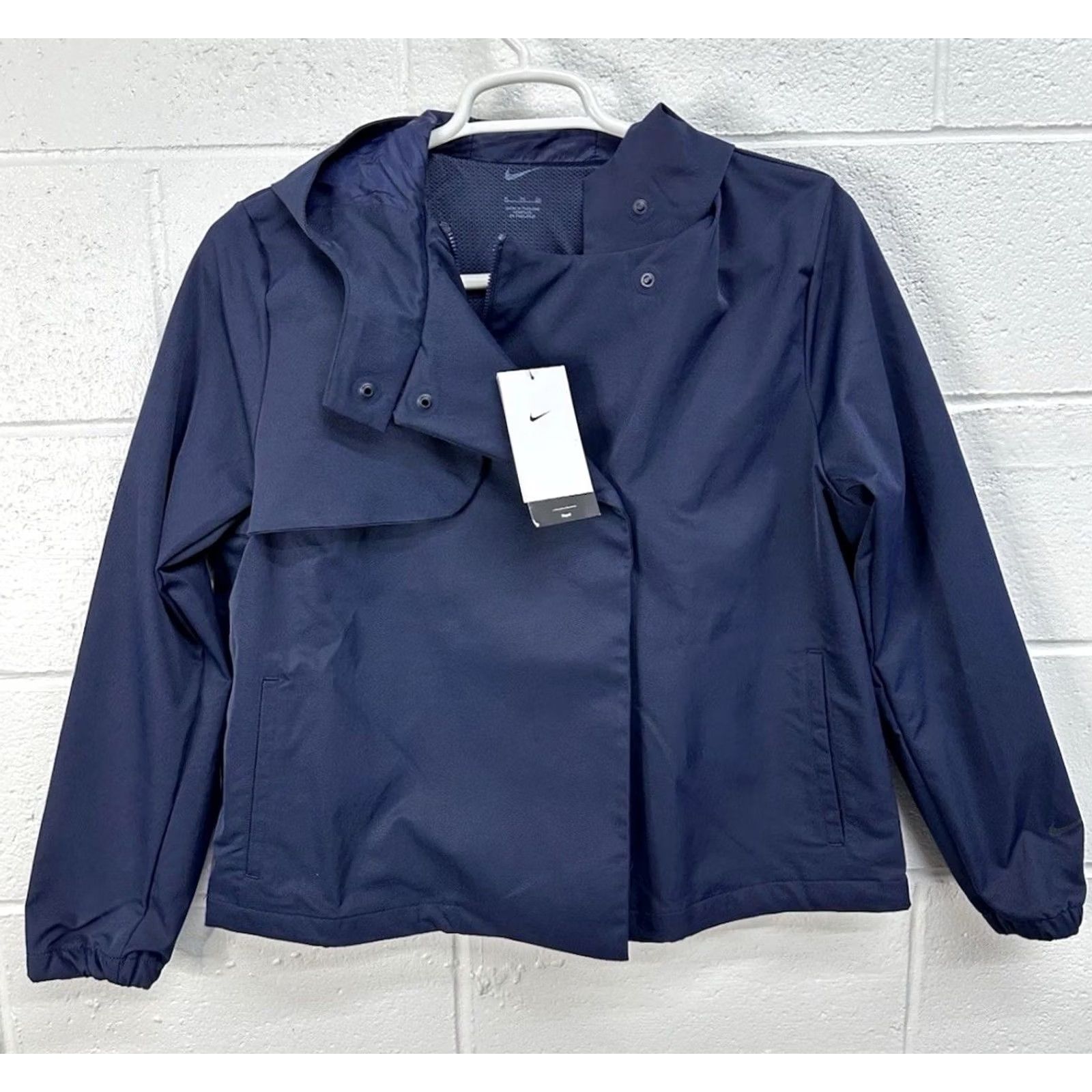 Nike VINTAGE NWT Nike Golf Women's Repel Full Zip Hooded Jacket DH2089-451 XL Blue Size XL / US 12-14 / IT 48-50 - 2 Thumbnail