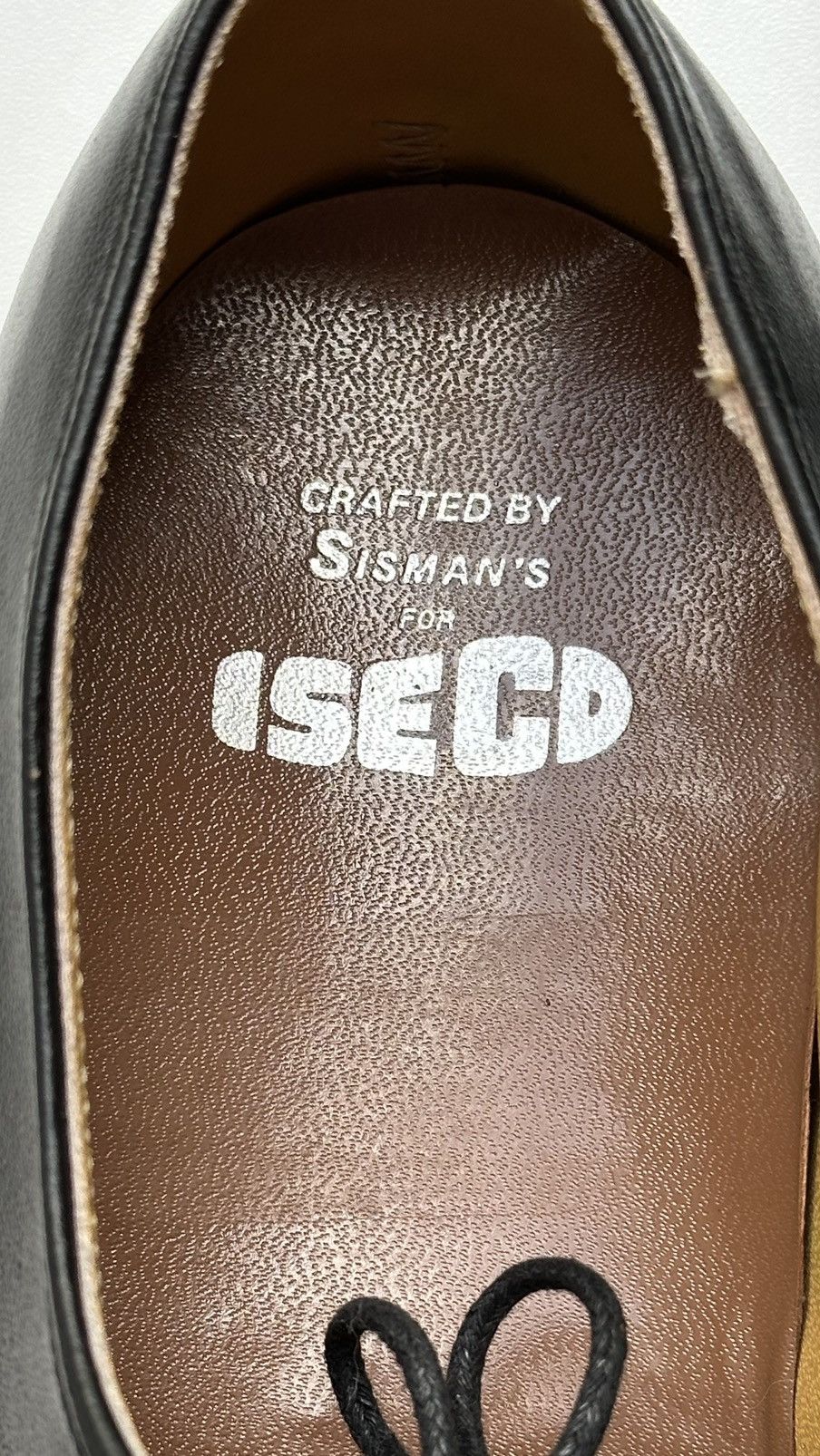 Designer Men Black Derby Classic Shoes Leather Size 45 Oil Resistant Size US 12 / EU 45 - 10 Thumbnail