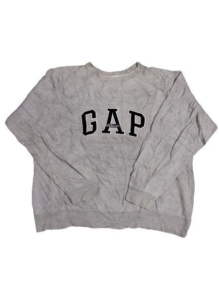 image of Vintage Gap Sweatshirt in Grey, Men's (Size 2XL)