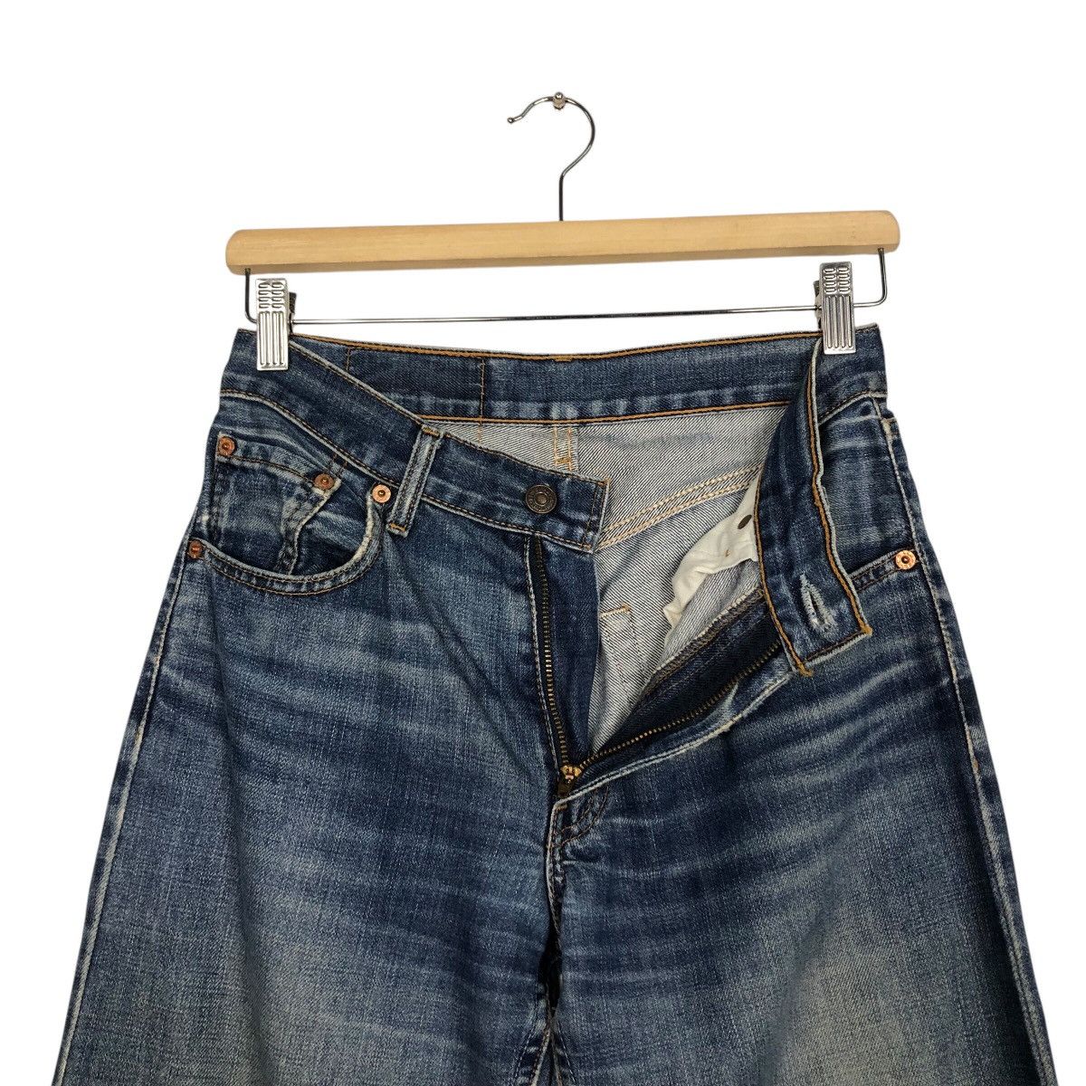 Levi's 📌Vintage Denim Jeans Straight Cut Levi's Lot 506 Size 28" / US 6 / IT 42 - 19 Thumbnail
