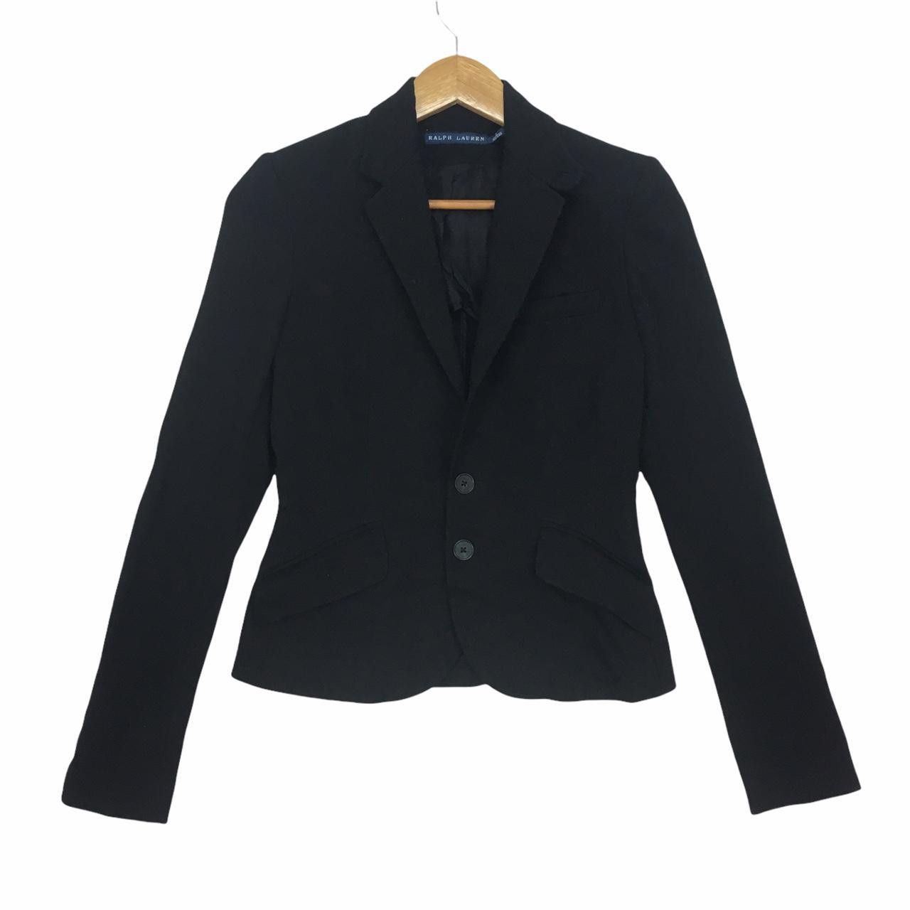 Ralph Lauren Vtg RALPH LAUREN Black Jacket Blazer Size S / US 4 / IT 40 - 1 Thumbnail