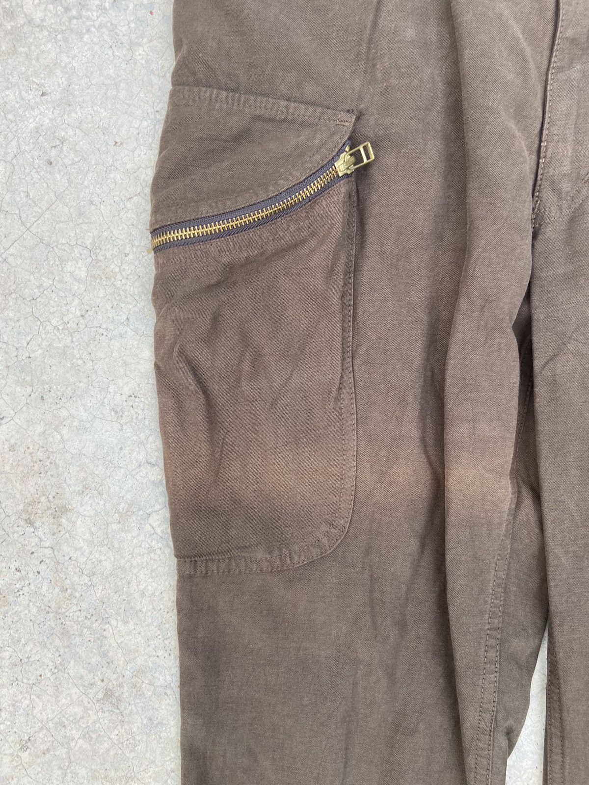 Japanese Brand Takeo kikuchi cargo pants sun faded Size US 34 / EU 50 - 16 Thumbnail