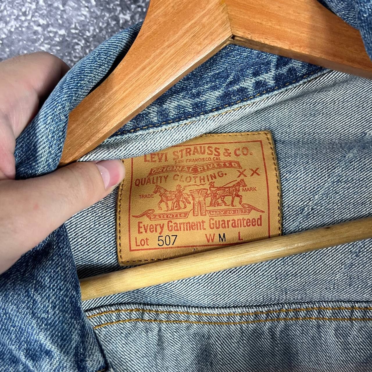 Levi's Levis LVC 507 Type 2 Denim Jacket 2006 Big E Selvedge LMTD Size US M / EU 48-50 / 2 - 4 Thumbnail