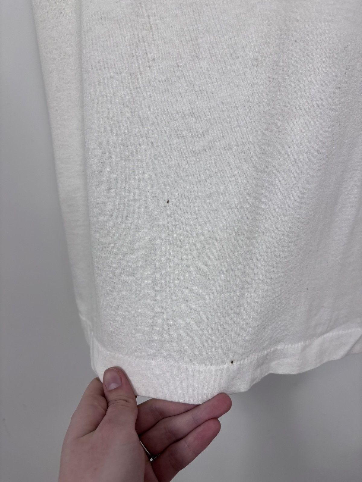 Vintage Vintage 1990s Kim’s Karate USA White Single Stitch T-Shirt Size US L / EU 52-54 / 3 - 7 Thumbnail