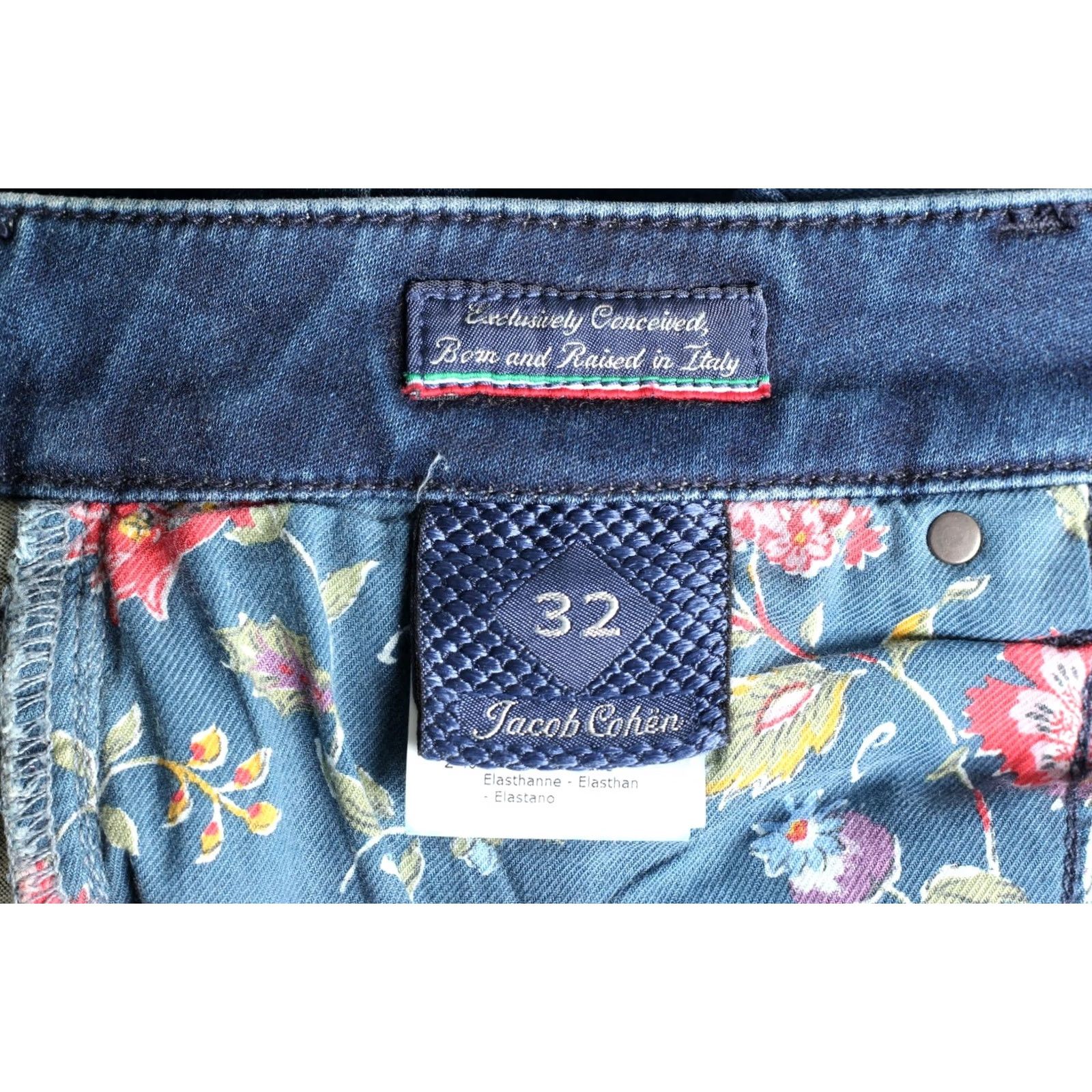 Jacob Cohen JACOB COHEN JOCELYN Slim Stretch Jeans Women 32 Blue Denim Modern 5-Pocket Rise Mid Mens Womens Girls Boys Size 24" / US 00 / IT 34 - 7 Thumbnail