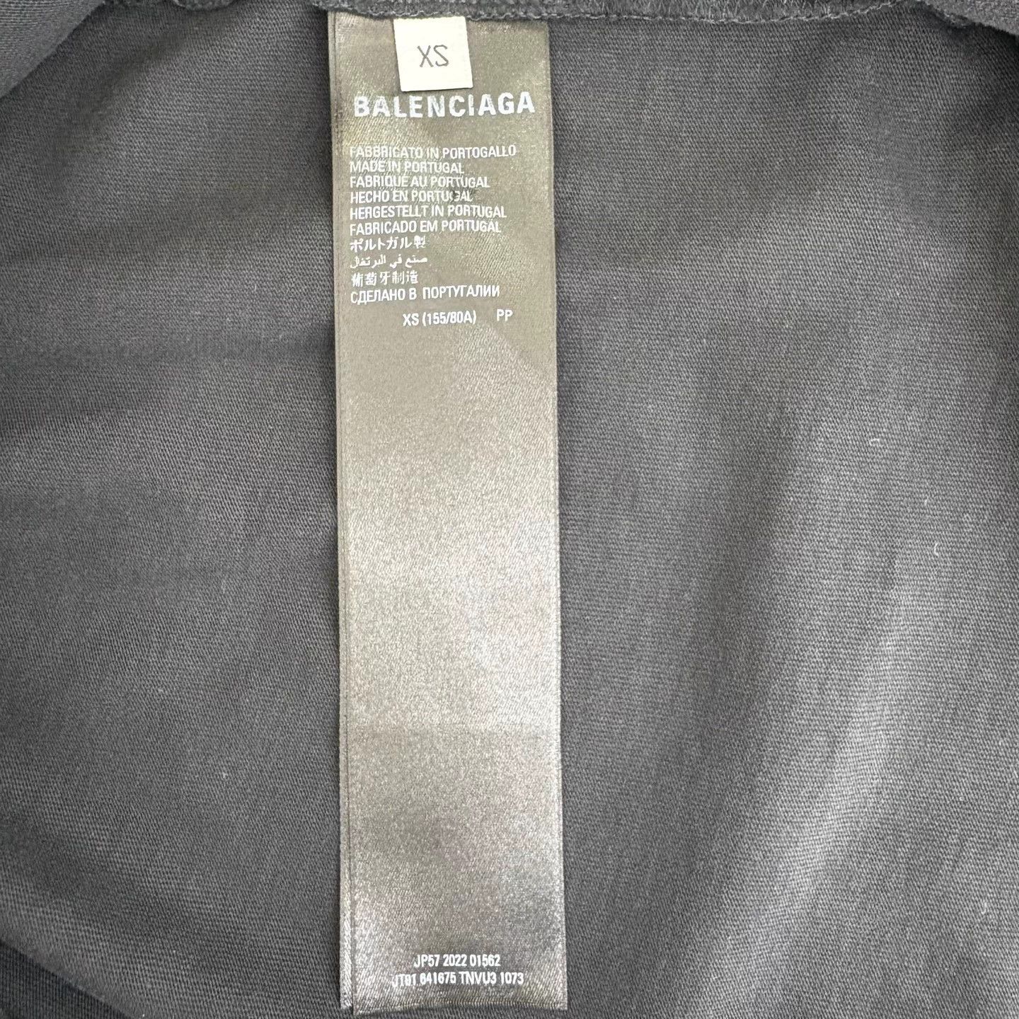 Balenciaga BALENCIAGA washed distressed crystal T XS Size US XS / EU 42 / 0 - 4 Thumbnail