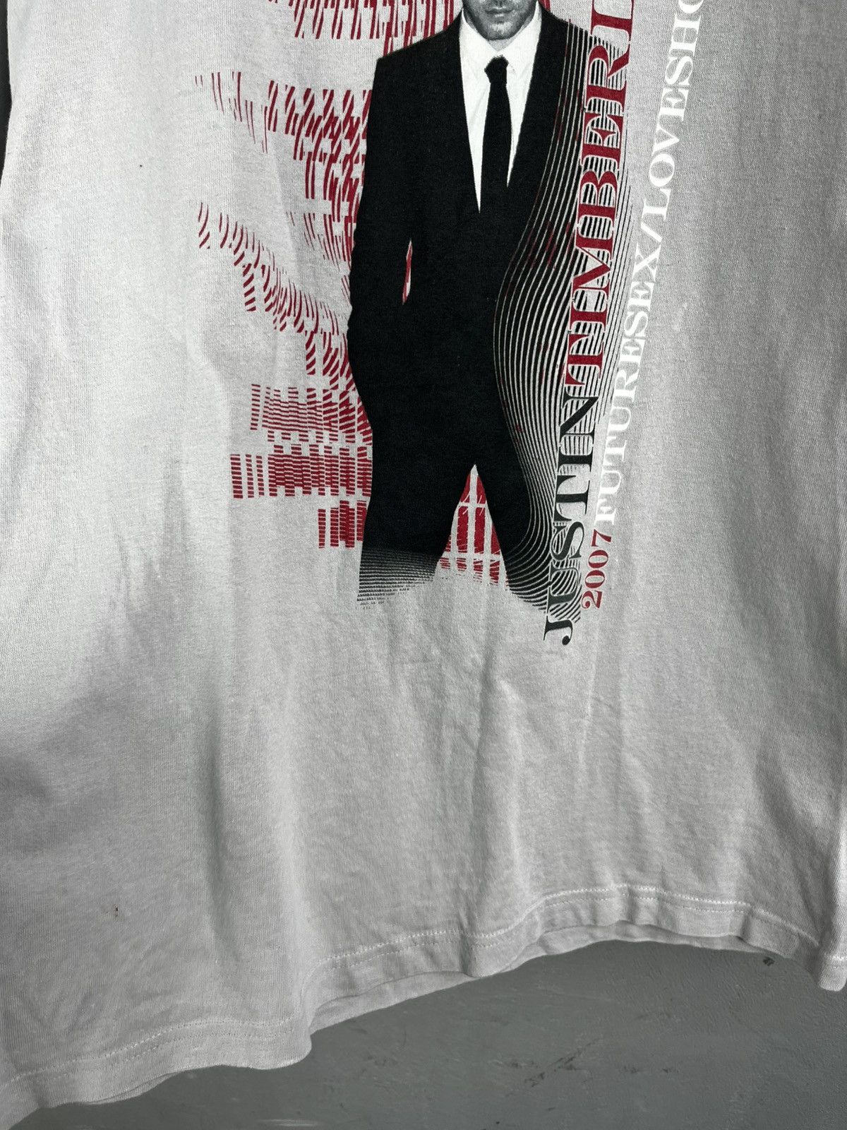 Vintage Justin Timberlake FutureSex/LoveShow Tour T Shirt New Sz M Size US M / EU 48-50 / 2 - 4 Thumbnail