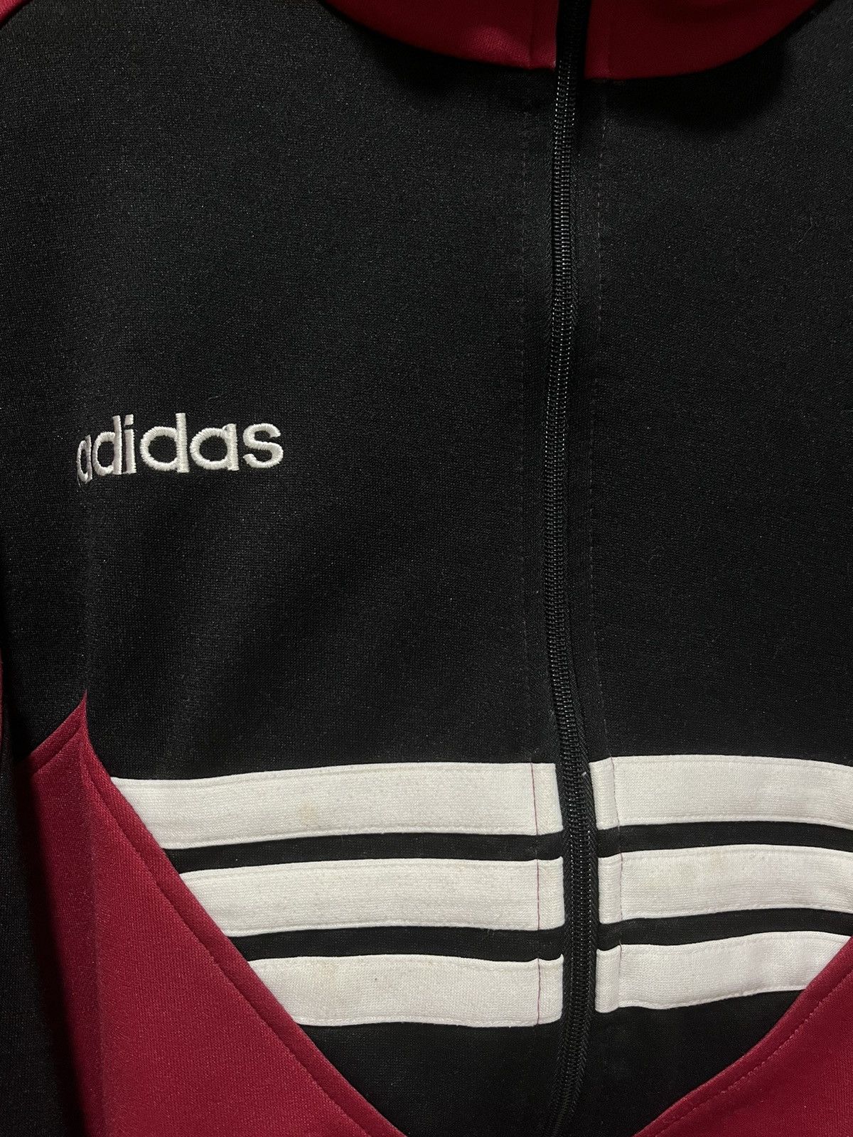 Adidas × Vintage Vintage Thomas Jefferson Raiders Soccer Team Top Jacket Size US L / EU 52-54 / 3 - 3 Thumbnail