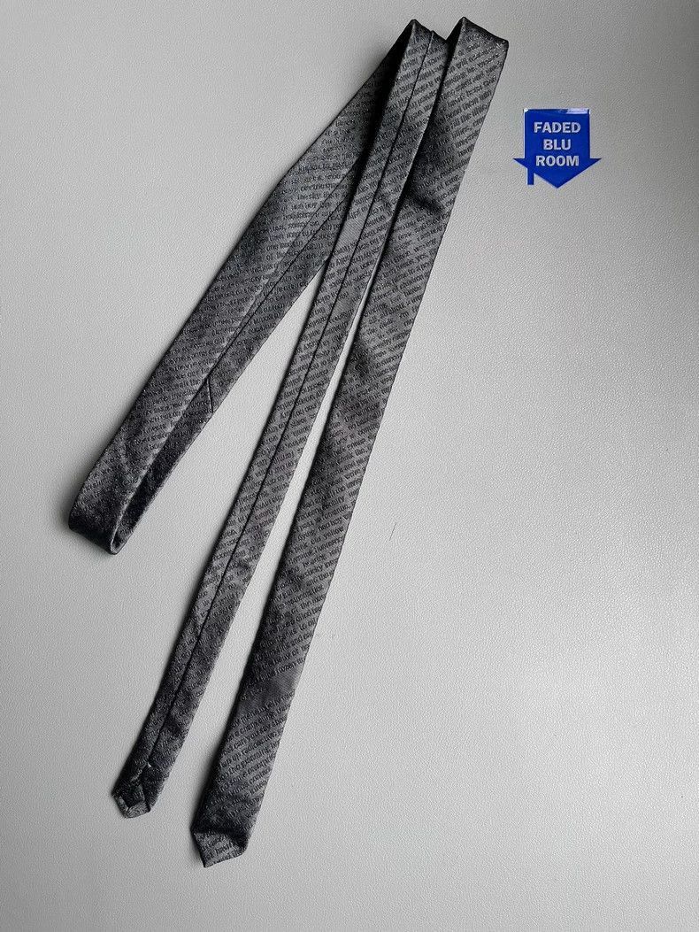 Undercover Silk Tie with Pattern Design Size ONE SIZE - 1 Thumbnail