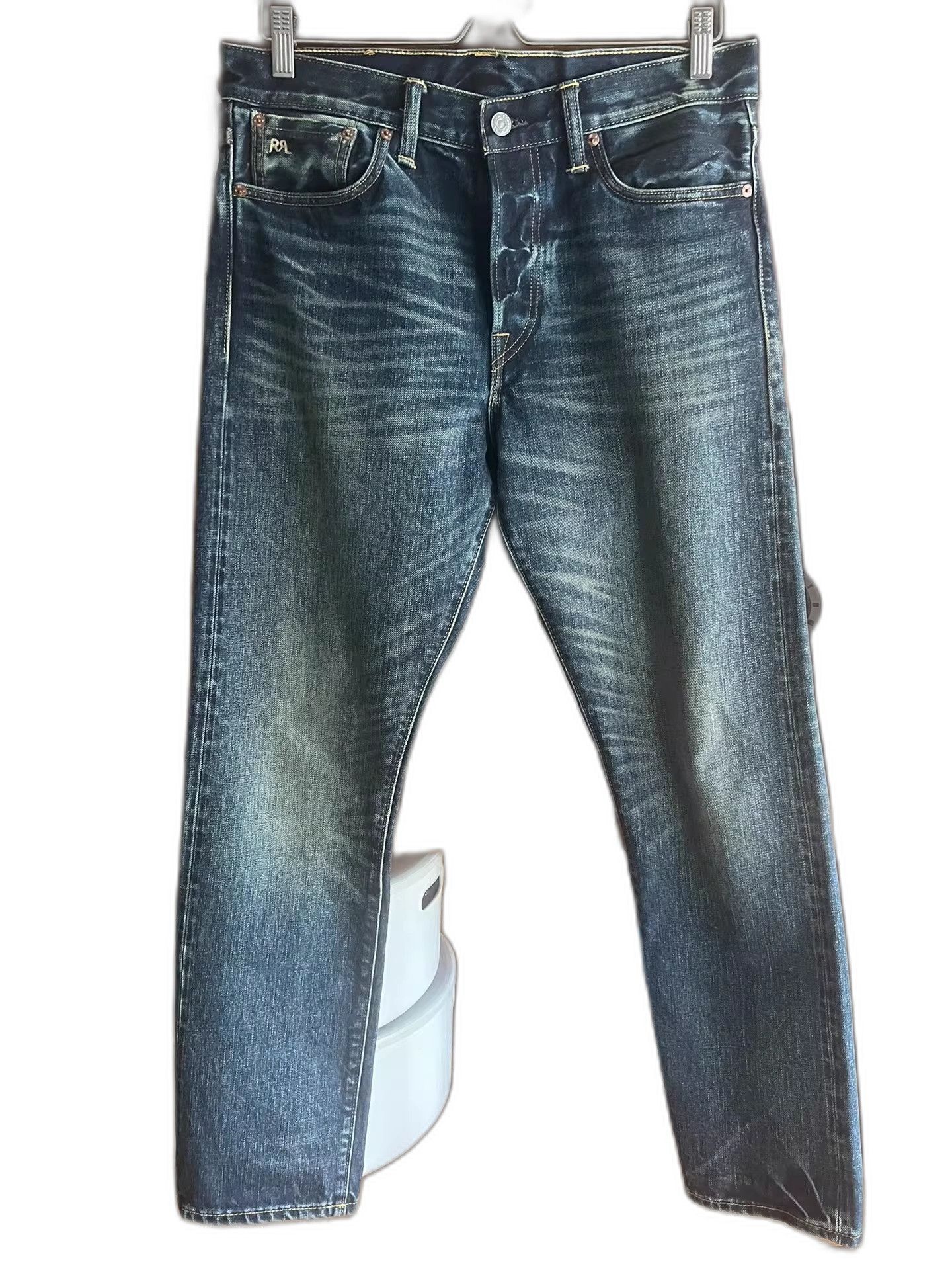 RRL Ralph Lauren RRL Double RL Slim Selvedge Jeans Size US 26 / EU 42 - 1 Thumbnail