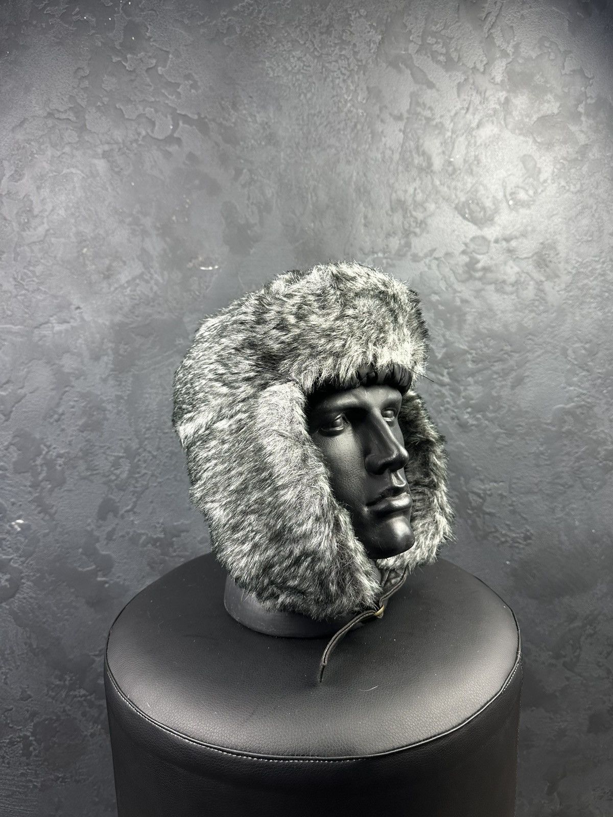 Hysteric Glamour × Japanese Brand Y2K Style Mohair Fuzzy Ushanka Hat Faux Fur Distressed 90s Size ONE SIZE - 1 Thumbnail