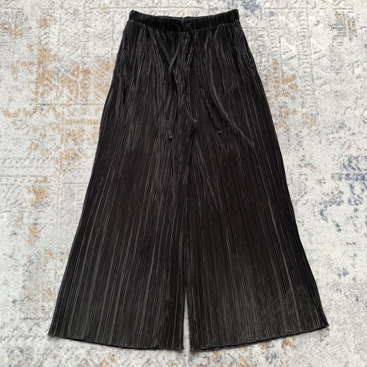 Rare Japanese Brand Issey Style Uniqlo Pleats Pants