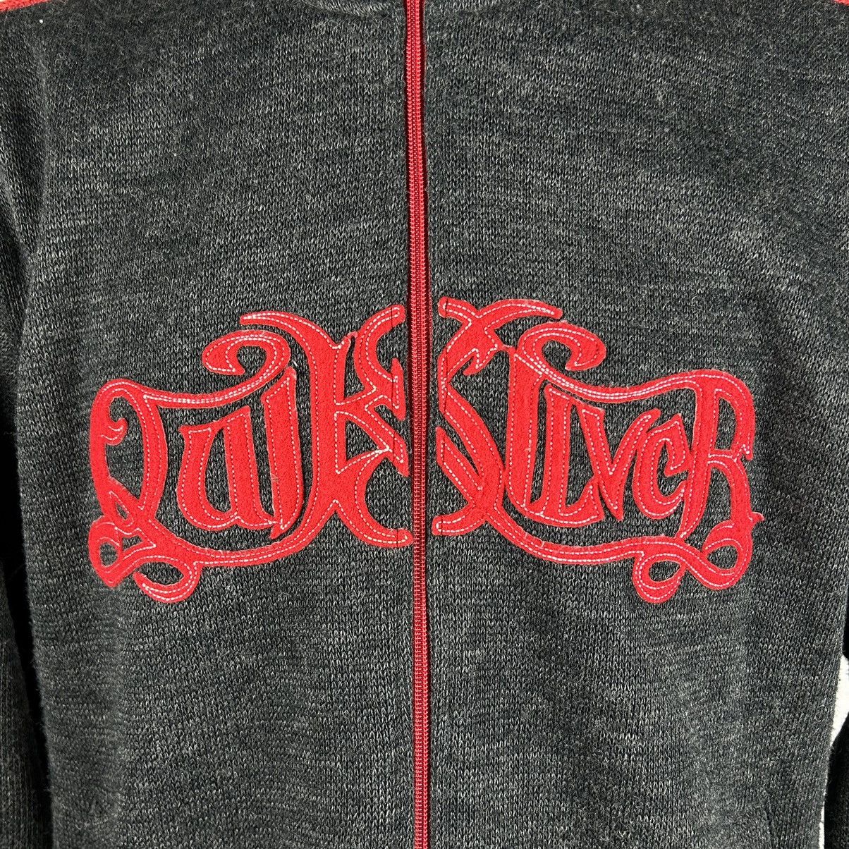 Quiksilver × Vintage Quiksilver black grey red spellout jacket Size US L / EU 52-54 / 3 - 3 Thumbnail