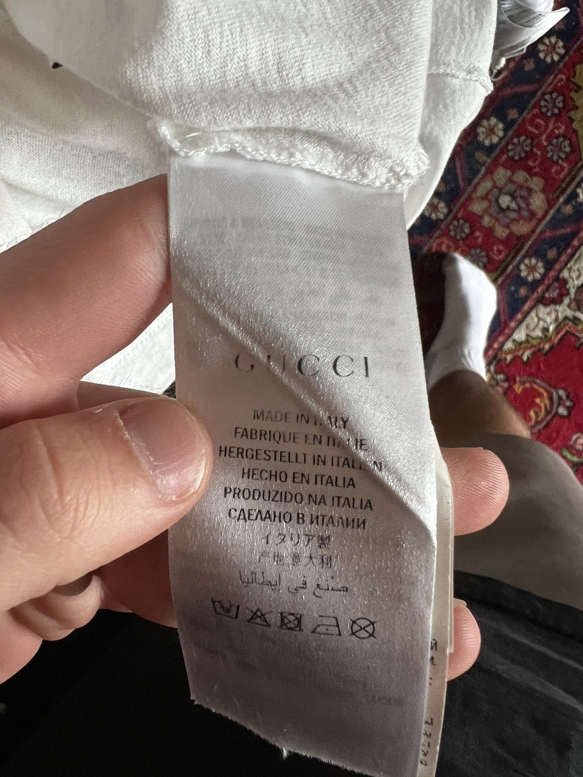 Gucci 2018 L'Aveugle Par Amour T-Shirt Size US S / EU 44-46 / 1 - 4 Thumbnail