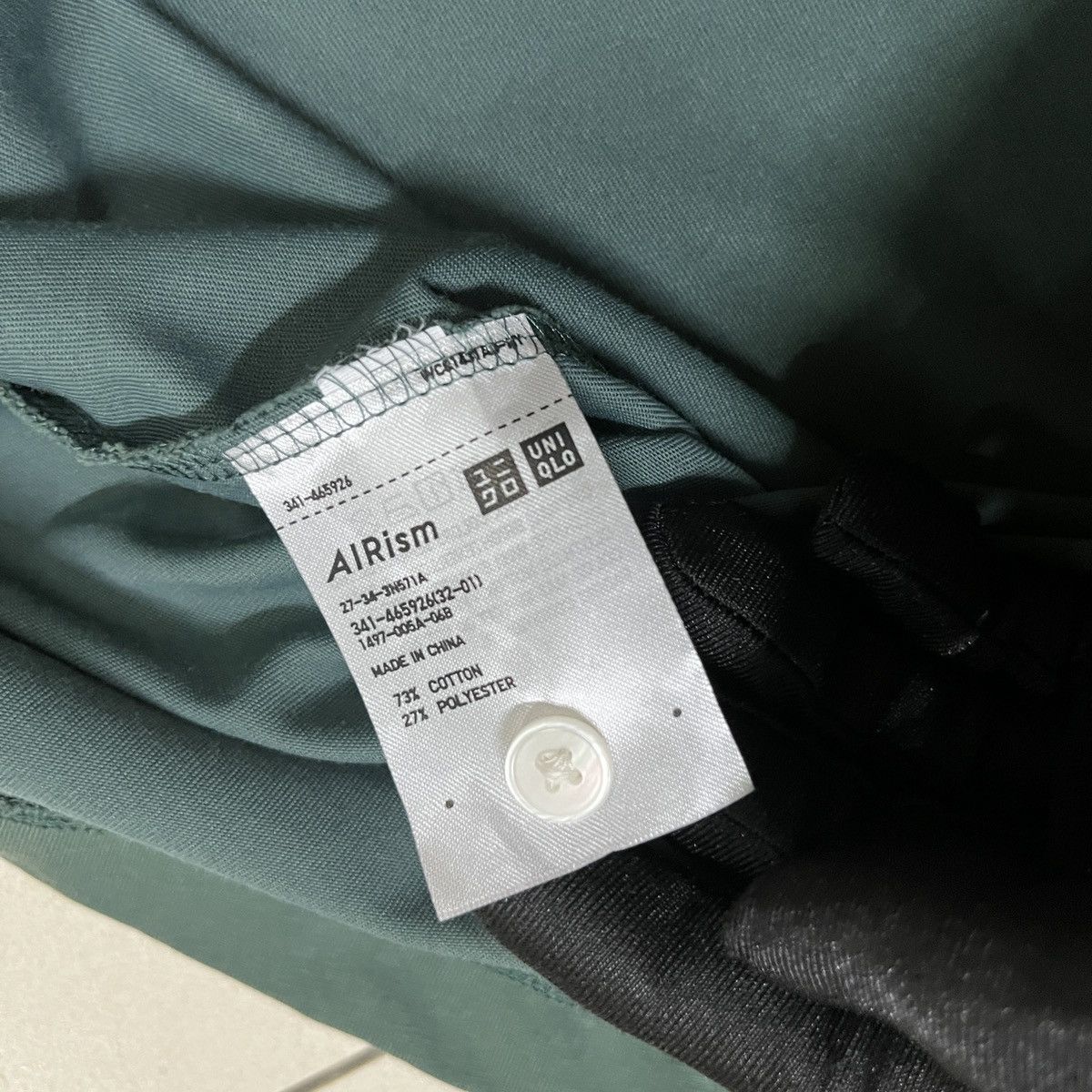 Japanese Brand × Uniqlo Uniqlo Airism Button Up Shirt Size US M / EU 48-50 / 2 - 6 Thumbnail