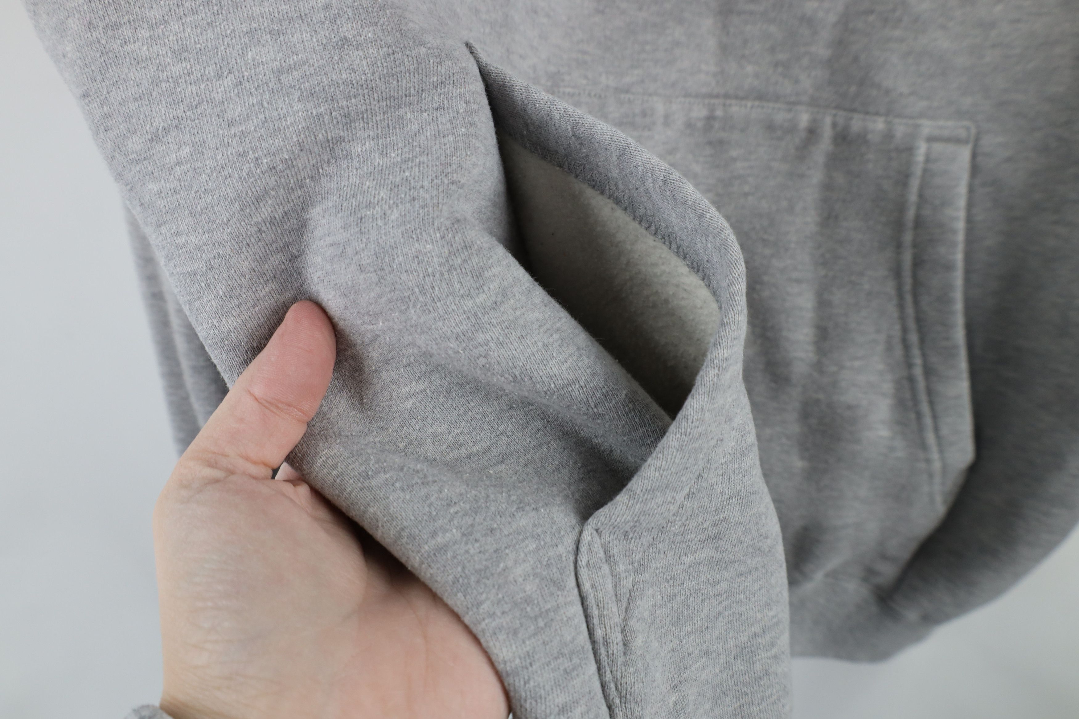 Vintage Vintage 90s Spell Out Phantoms Hockey Hoodie Sweatshirt Gray Size US L / EU 52-54 / 3 - 7 Thumbnail