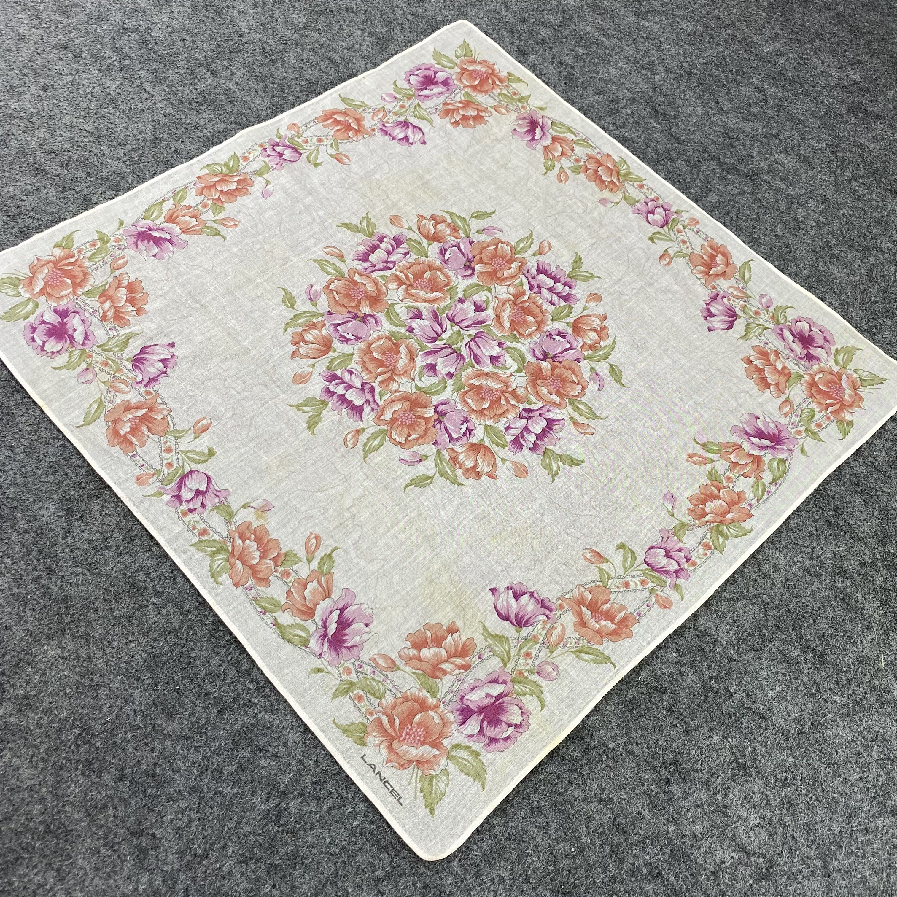 Lancel Lancel Handkerchief / Bandana / Neckerchief-B482 Size ONE SIZE - 4 Thumbnail