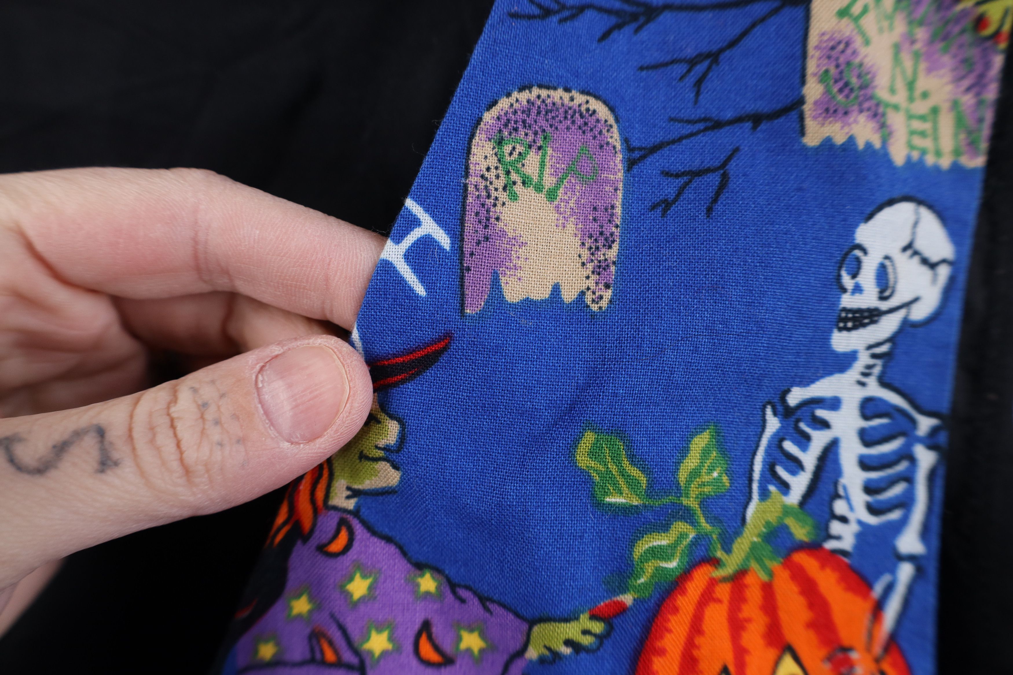 Vintage Vintage 90s Streetwear Witch Bat Pumpkin Ghost Vest Jacket Size XL / US 12-14 / IT 48-50 - 4 Thumbnail