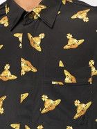 Vivienne Westwood o1y0525 Patterned Shirt in Black/Yellow Size US M / EU 48-50 / 2 - 2 Thumbnail
