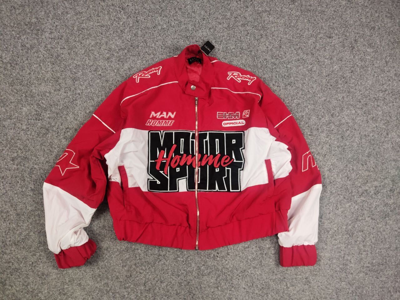 Japanese Brand Boxy Washed Nylon moto Sport Racing Short Jacket Vintage Size US S / EU 44-46 / 1 - 13 Thumbnail