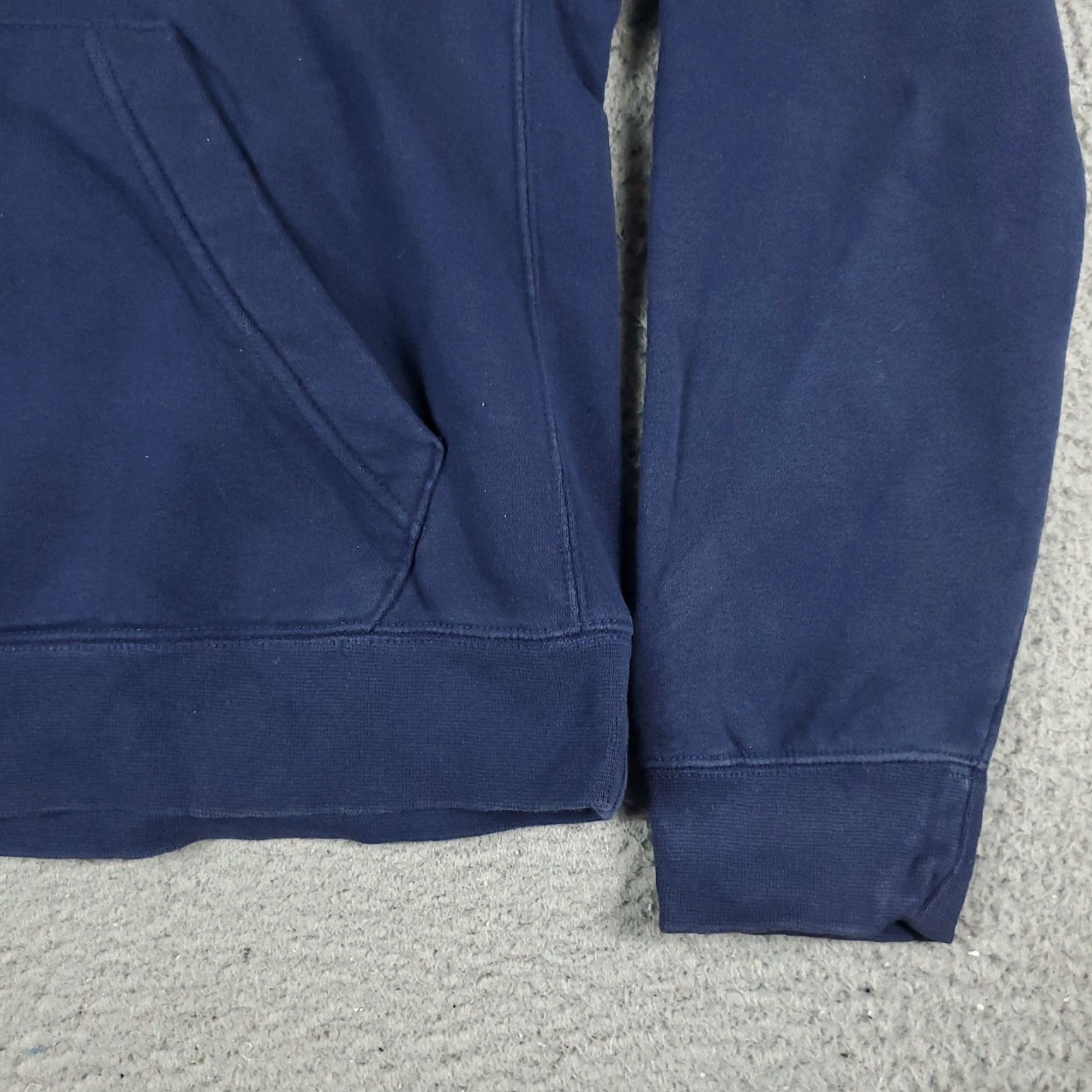 Nike Nike Hoodie Womens M Blue Swoosh Pullover Logo Mock Neck Drawstring Regular Sweatshirt Crew Neck Knitted Sweatshirt All Seasons Size M / US 6-8 / IT 42-44 - 5 Thumbnail
