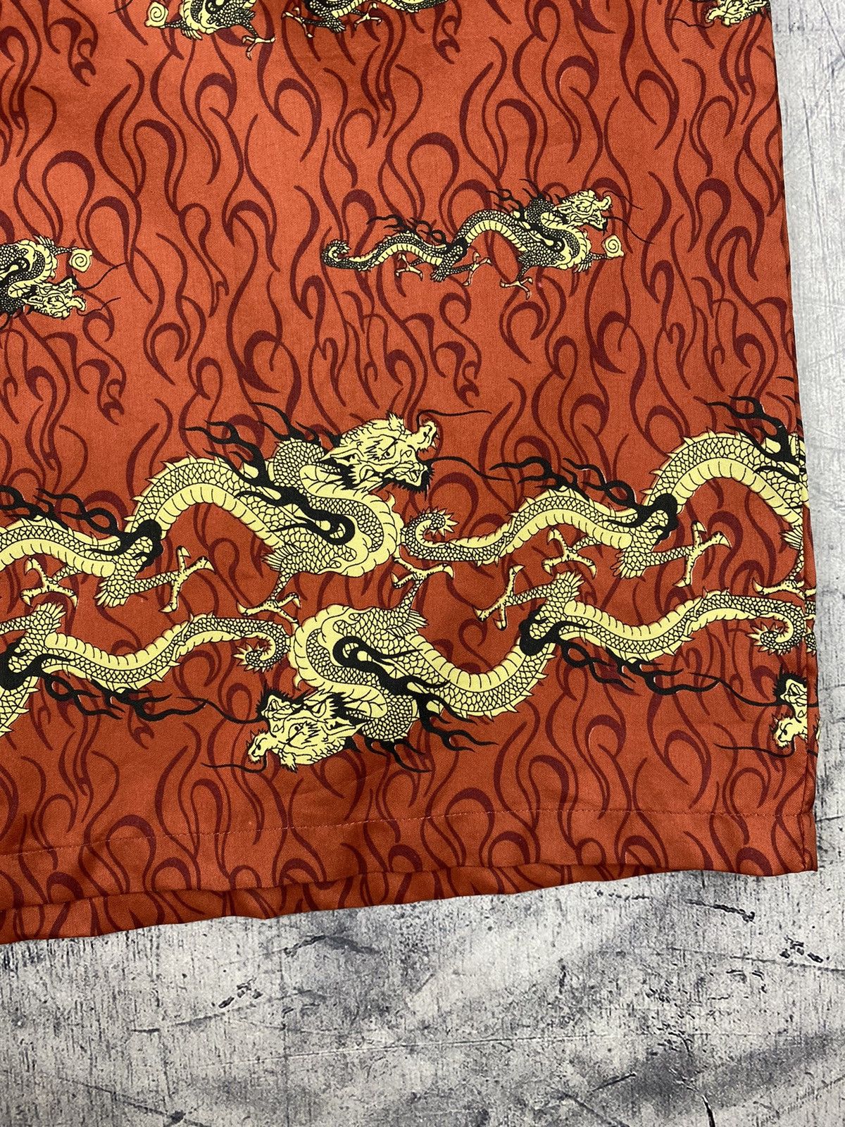 Japanese Brand × No Fear × Vintage Vintage No Fear Japanese Style Dragon Print Shirt Size US M / EU 48-50 / 2 - 10 Thumbnail