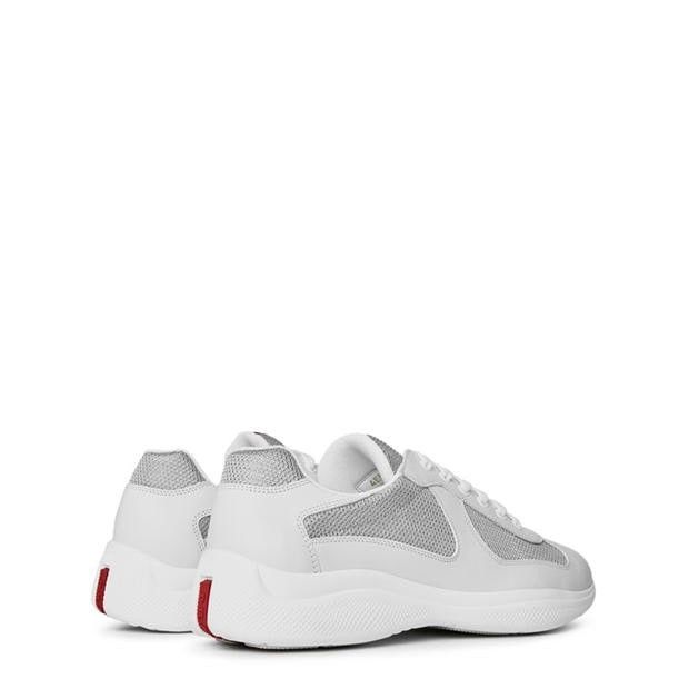 Prada Men'S Americas Cup Leather Prada Trainers Size US 10 / EU 43 - 5 Thumbnail