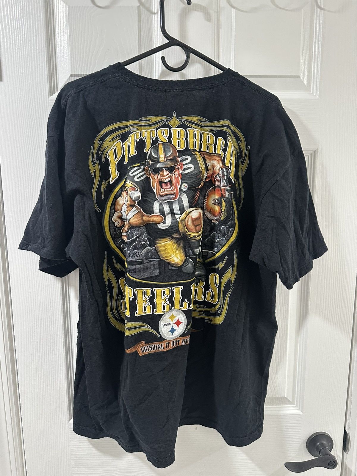 Other VTG Y2K Pittsburgh Steelers NFL Black Short Sleeve Size XL Size US XL / EU 56 / 4 - 1 Thumbnail