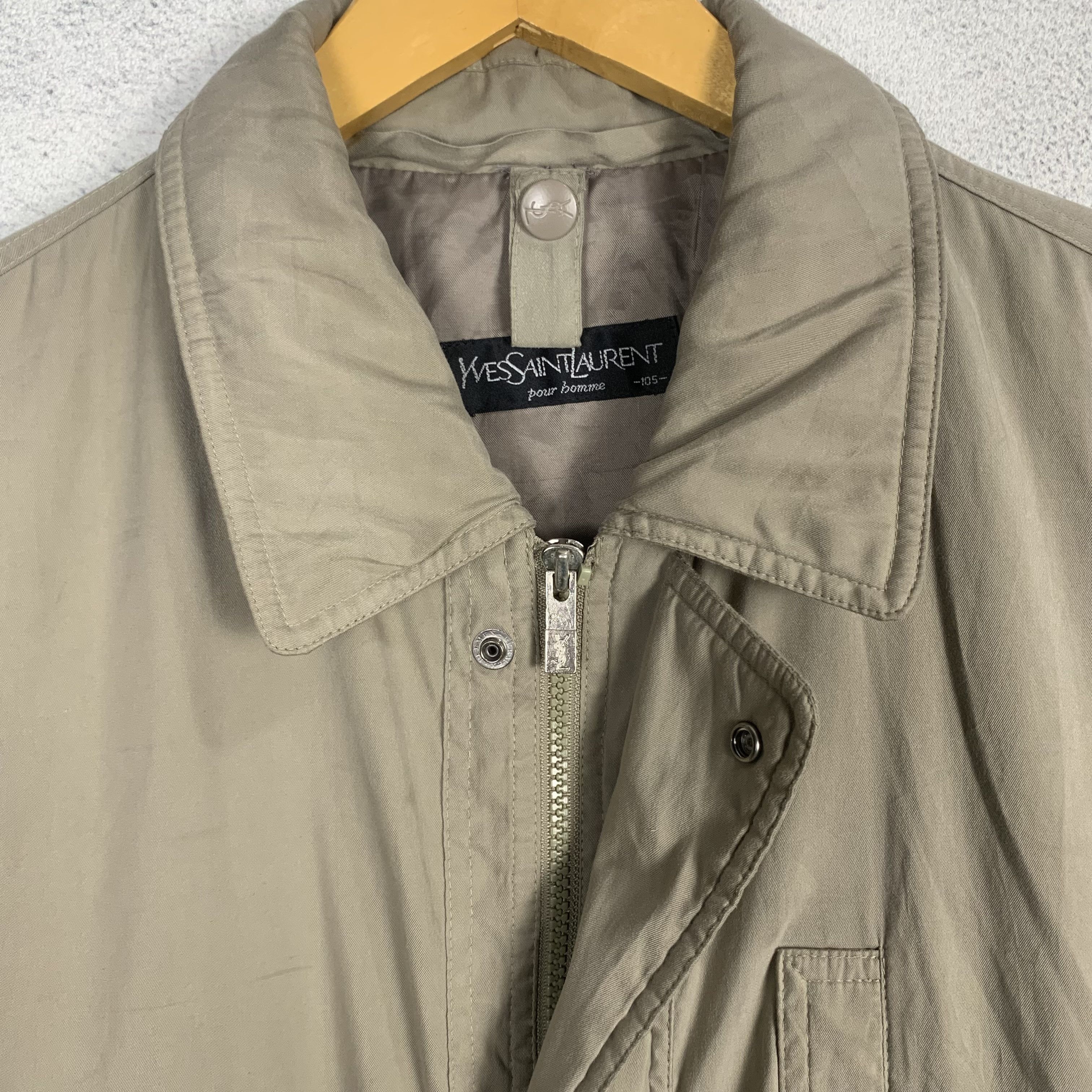 Vintage 90s Yves Saint Laurent YSL Coat Jacket