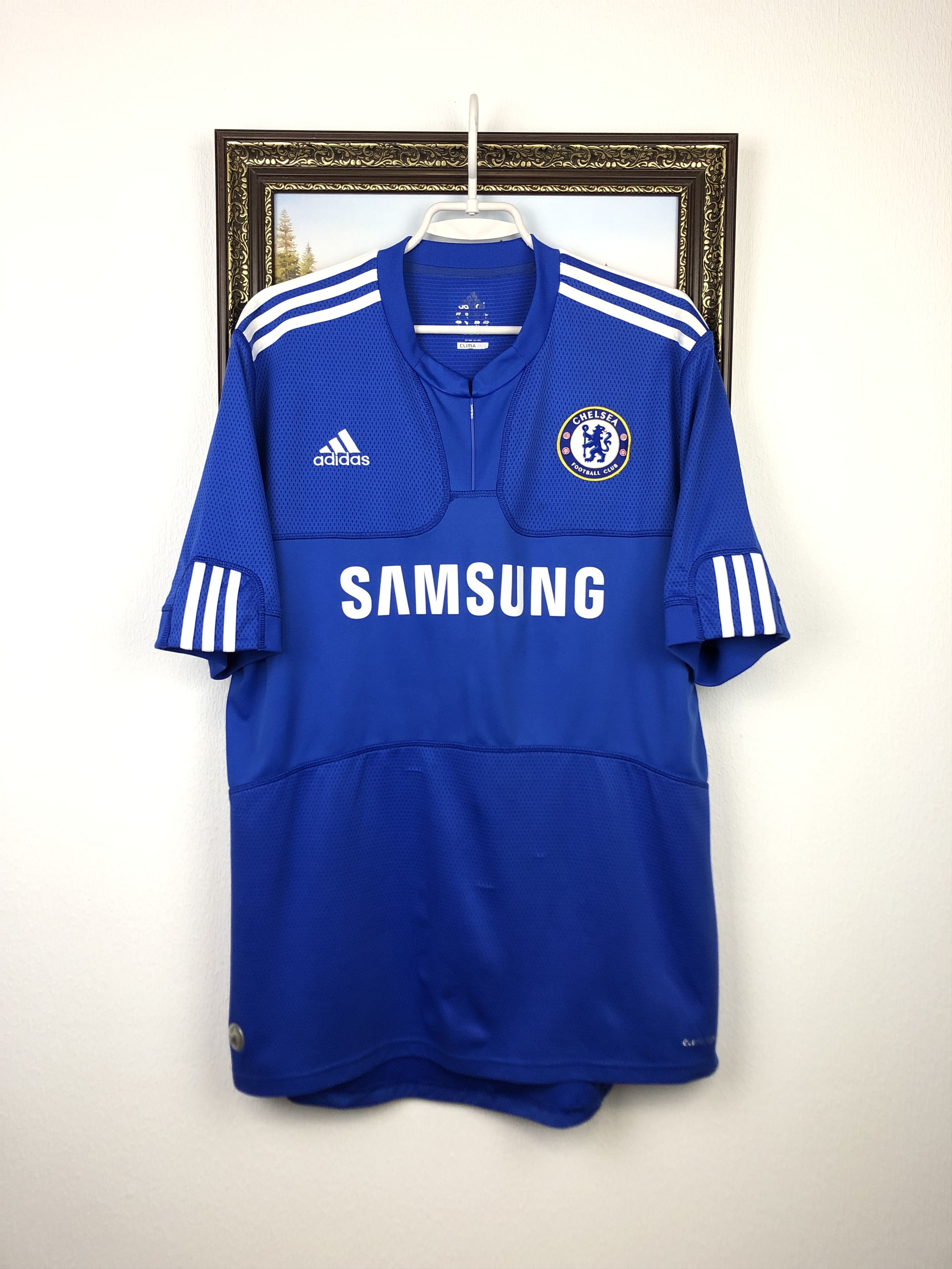 Adidas Chelsea Home football shirt 2009 Soccer Adidas Jersey Mens Size US L / EU 52-54 / 3 - 1 Thumbnail