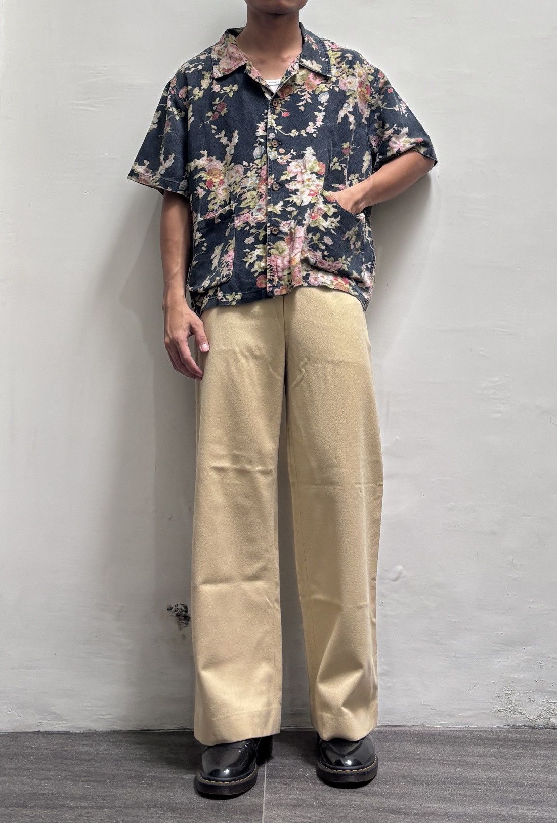 Dries Van Noten FREE TAX! Anatomical Wideleg Trousers Size US 29 - 1 Thumbnail