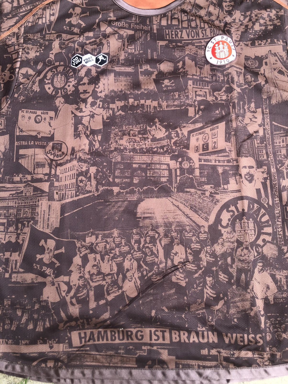 Other ST PAULI 2010-2011 HOME CENTENARY REVERSIBLE JERSEY Size US XXL / EU 58 / 5 - 3 Thumbnail