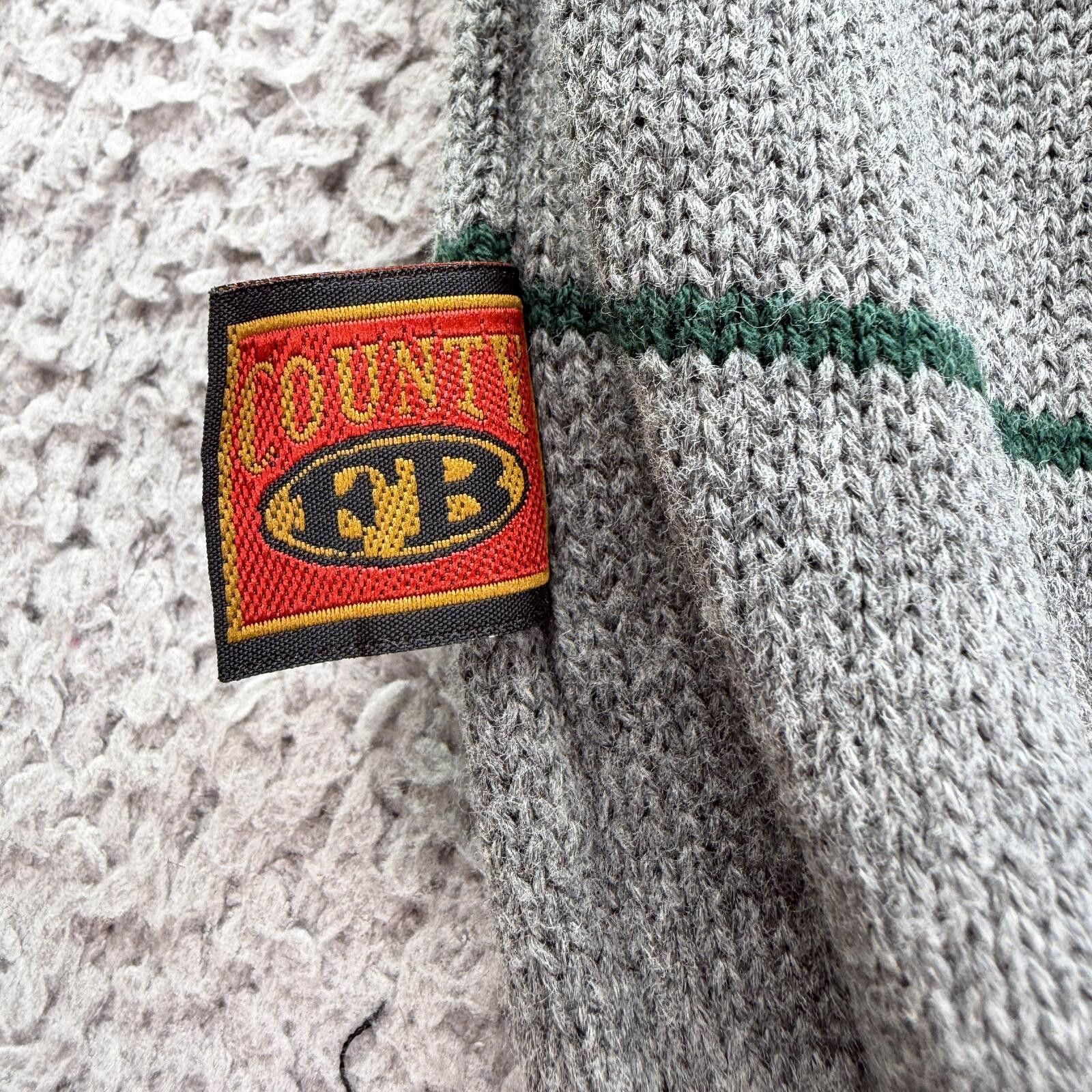 Other Vintage County Seat Knit Polo Sweater Shirt Striped Y2K S Size US S / EU 44-46 / 1 - 5 Thumbnail