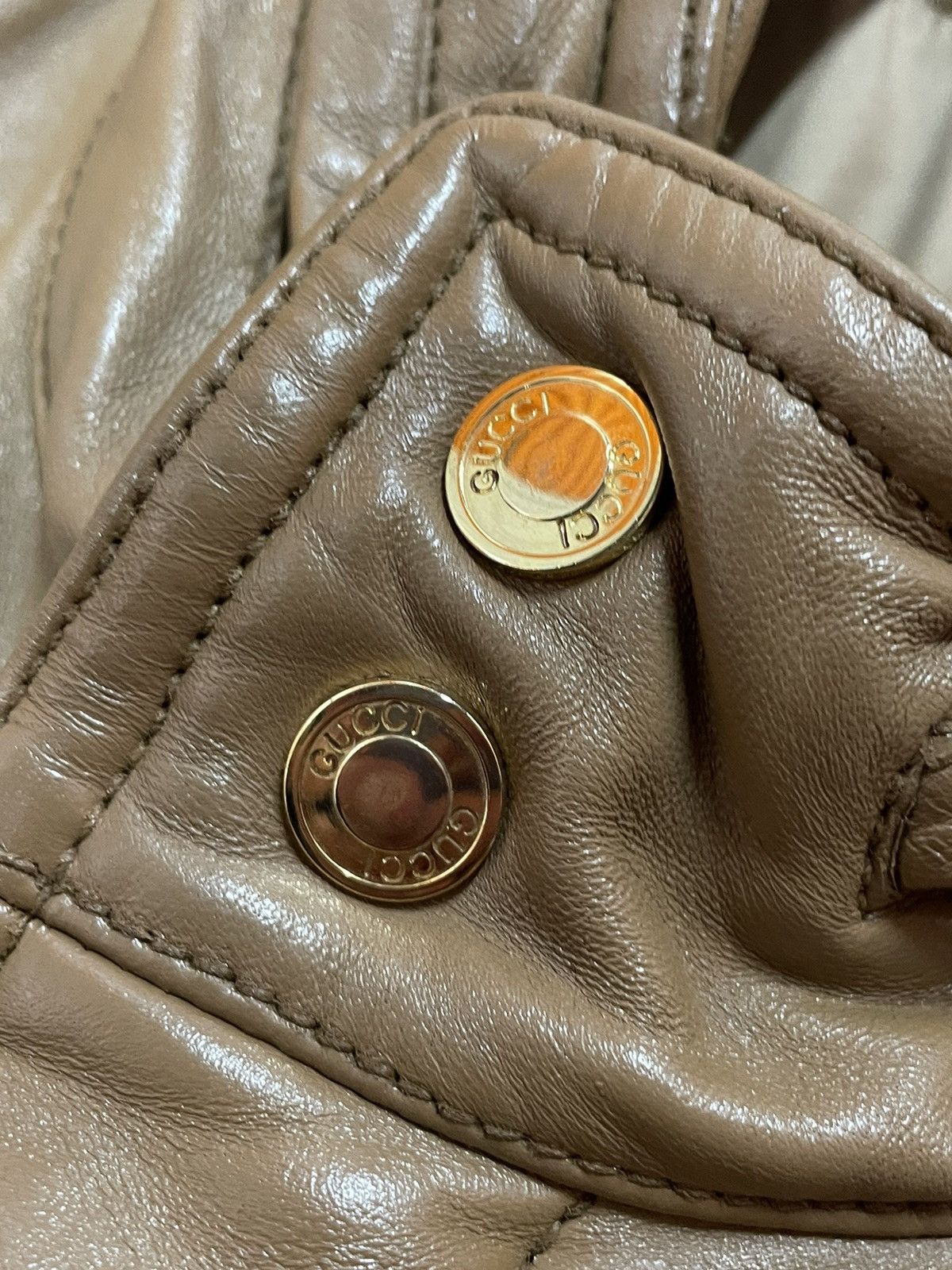 Gucci Runway Opening Fall2000-2001 Gucci Leather Jacket Size US M / EU 48-50 / 2 - 11 Thumbnail