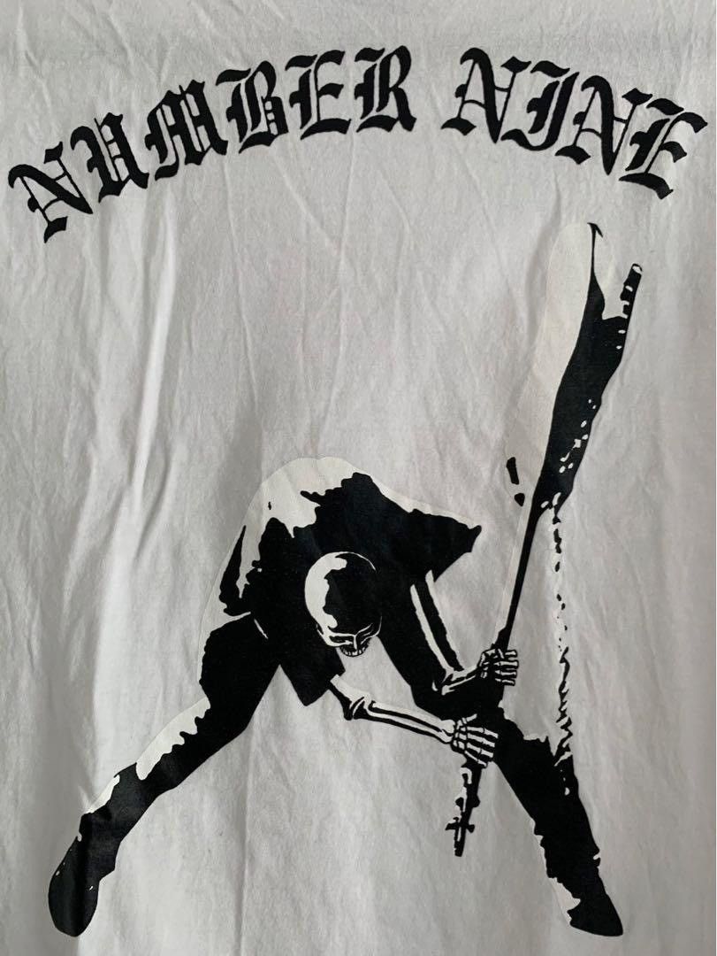 Number (N)ine Double Skull Tee Shirt Size US L / EU 52-54 / 3 - 6 Thumbnail
