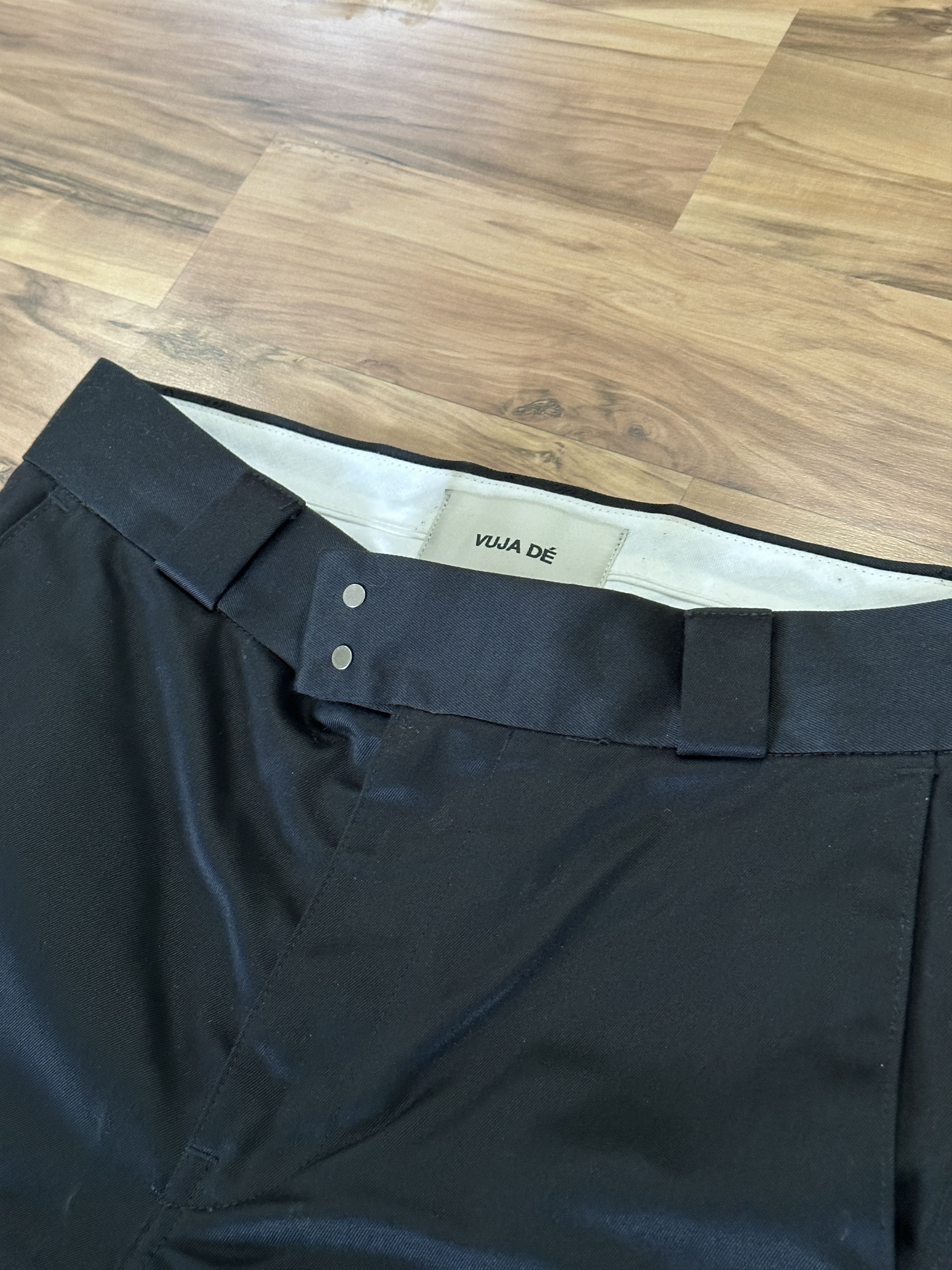 Vuja De Vuja De Adaigo Leather Double Knee Carpenter Pants Size US 28 / EU 44 - 4 Thumbnail