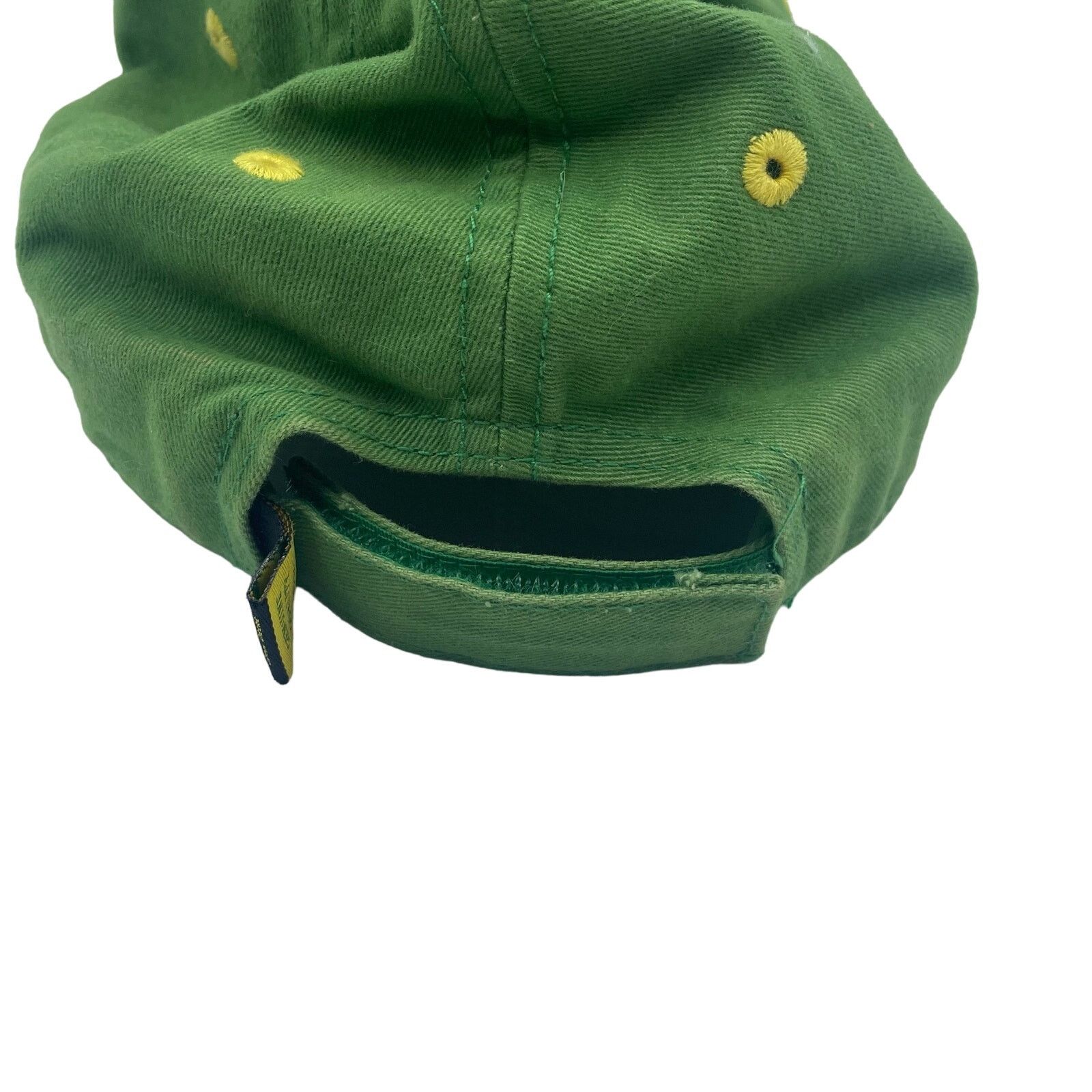 John Deere John Deere Tractor Hat Canvas Green Adjustable Small Medium Size ONE SIZE - 4 Thumbnail