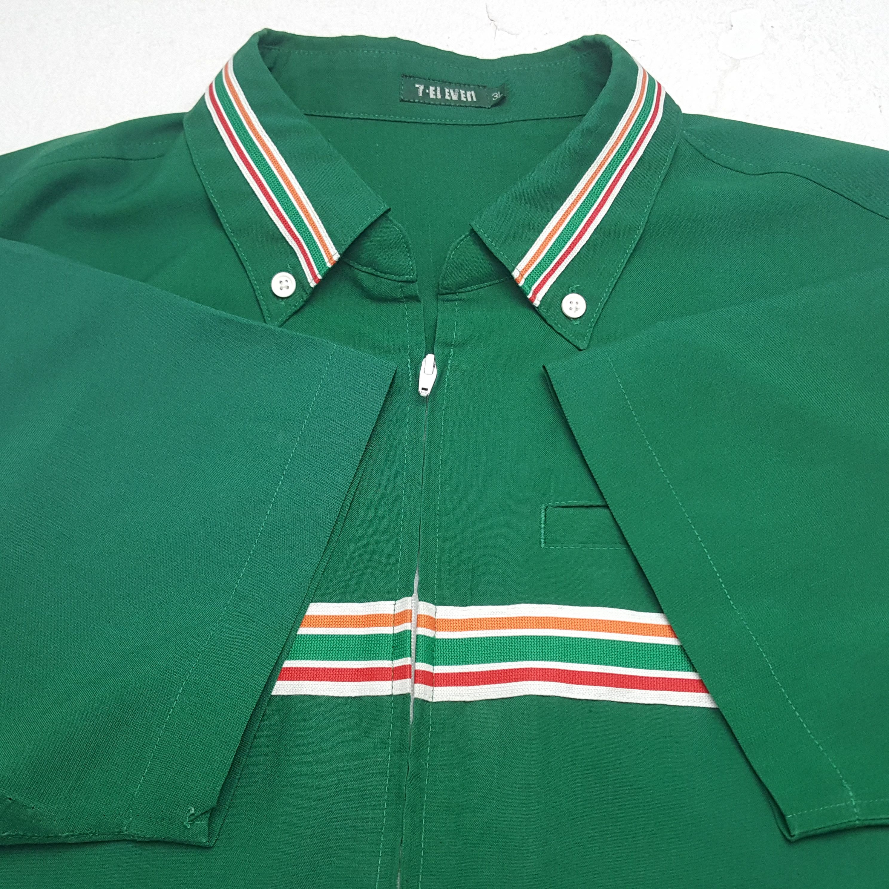 Japanese Brand × Vintage Vintage 7 Eleven Embroidery Logo 7 Worker Zipper Jacket Size US XL / EU 56 / 4 - 6 Thumbnail