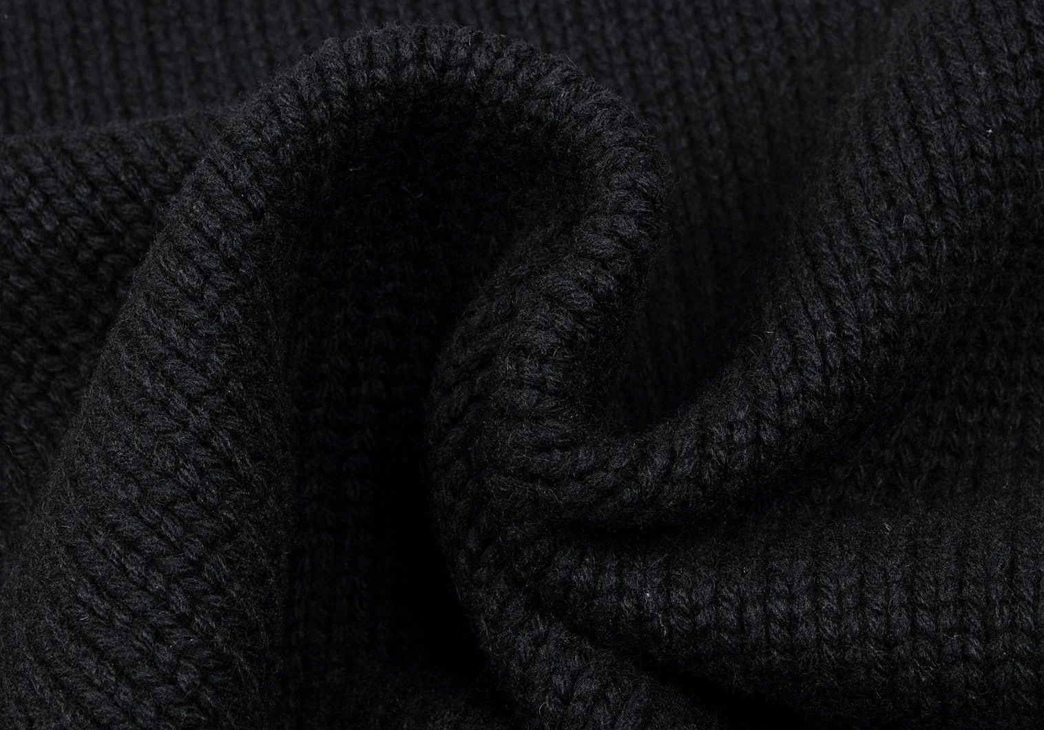 Comme des Garcons Homme Plus Logo Print Knit Sweater in Black, Size M Size US M / EU 48-50 / 2 - 10 Thumbnail