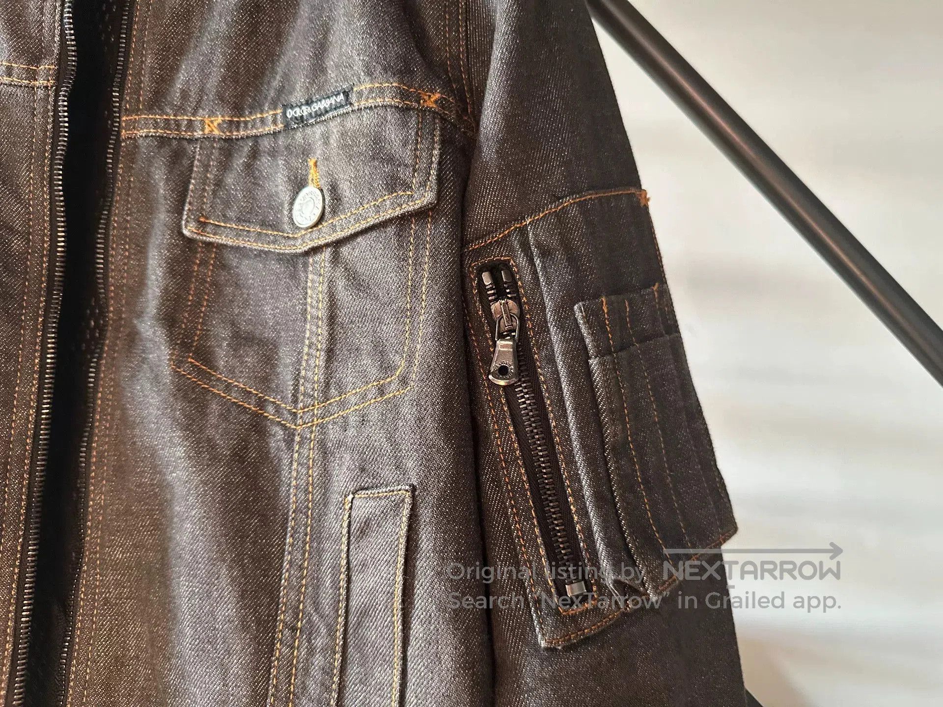 Dolce & Gabbana Dolce & Gabbana Black Jeans Bomber Jacket. Size US S / EU 44-46 / 1 - 3 Thumbnail