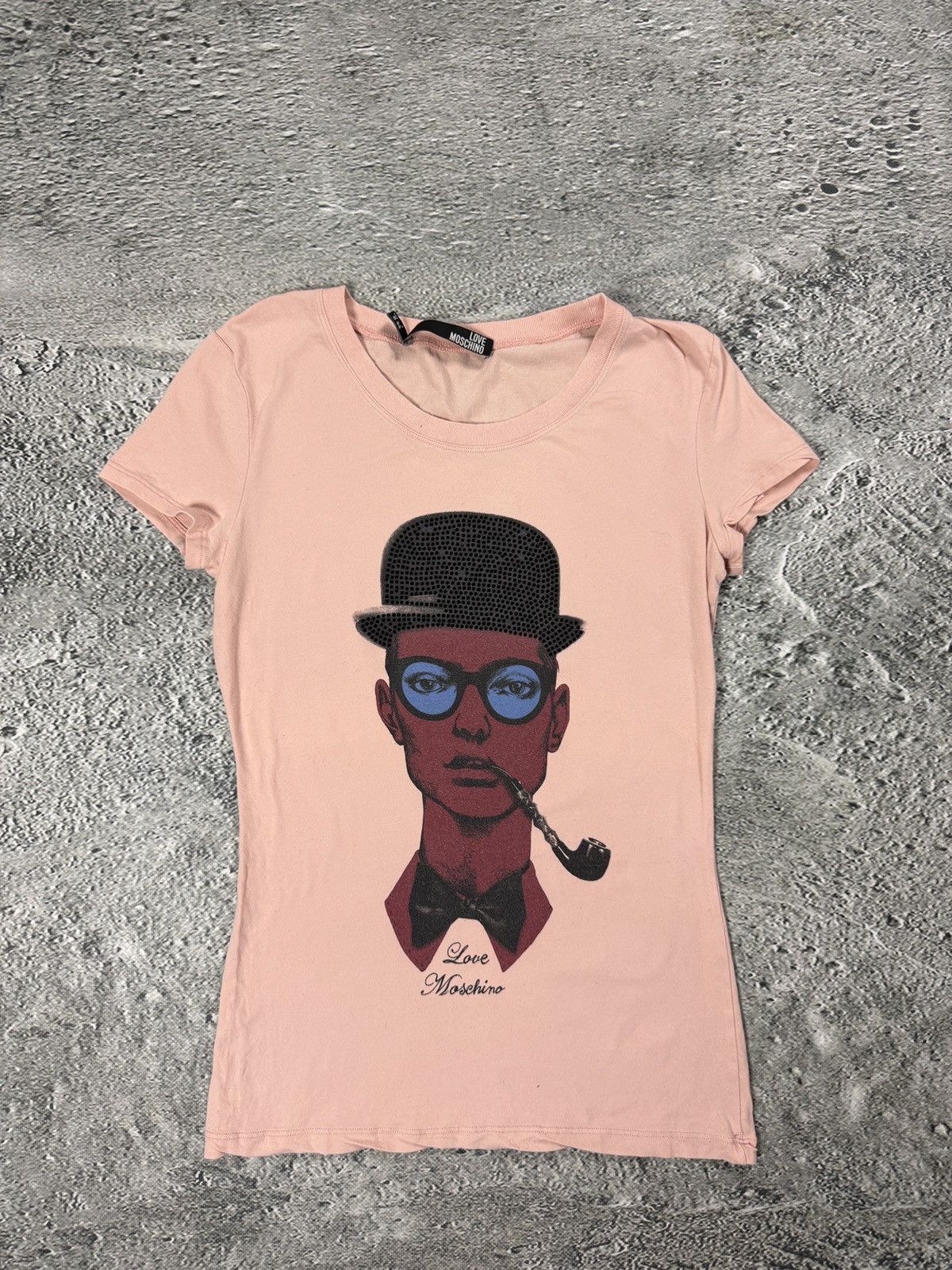 Moschino Love Moschino Pink Hipster Top Size M / US 6-8 / IT 42-44 - 1 Thumbnail