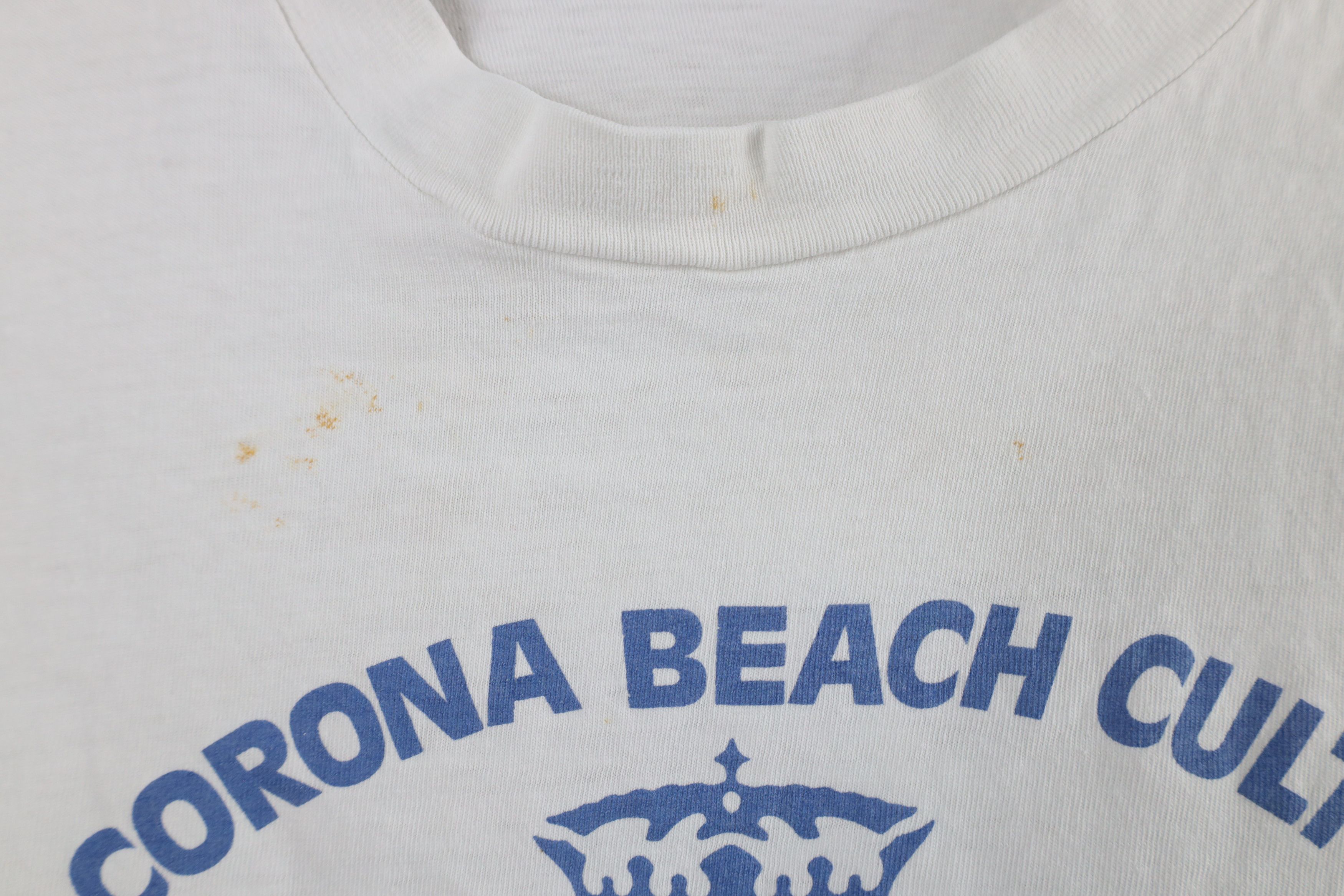 Vintage Vintage 80s Onion Mexican Grill Corona Beach Cult T-Shirt Size US XL / EU 56 / 4 - 9 Thumbnail