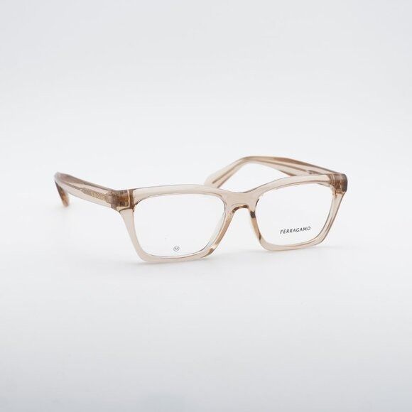 Salvatore Ferragamo Salvatore Ferragamo SF2986 259 Eyeglasses Transparent Beige Size ONE SIZE - 6 Thumbnail