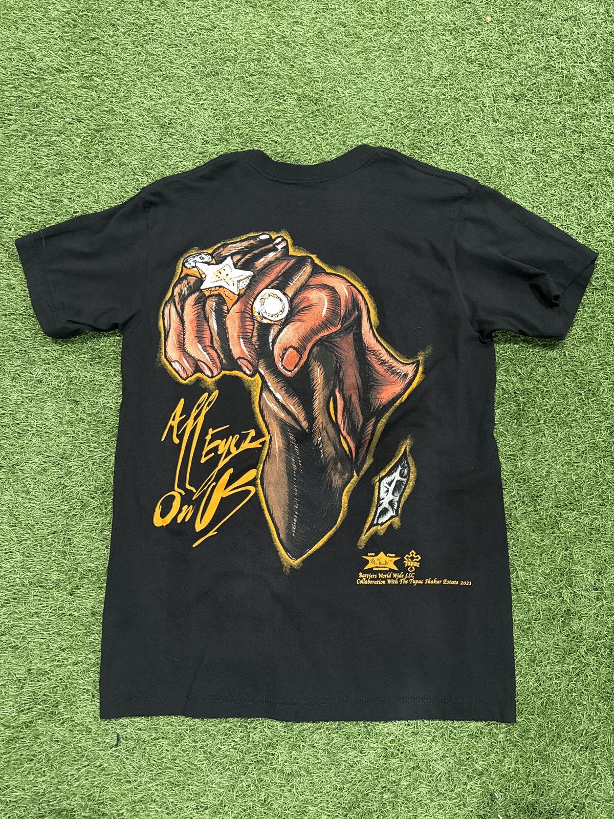 Barriers Barriers 2Pac Tee Size US M / EU 48-50 / 2 - 2 Thumbnail