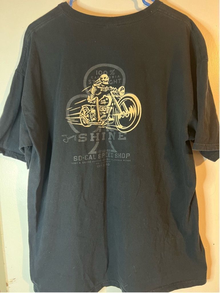 Hanes Vintage Jimmy Shine Skeleton Xl Tshirt Size US XL / EU 56 / 4 - 2 Thumbnail