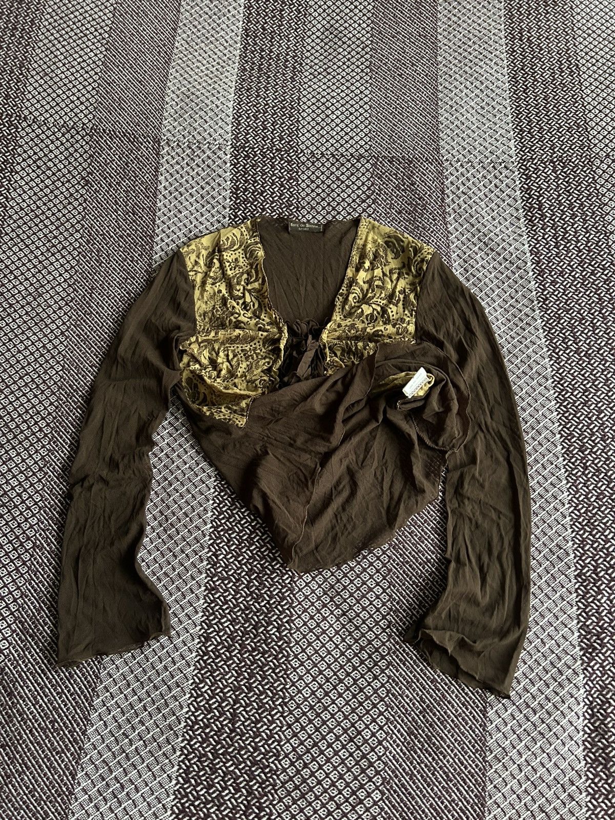 Cop Copine Vintage Women Long Sleeve Y2K Tee Cop Copine Style Boho Vibe Size S / US 4 / IT 40 - 9 Thumbnail