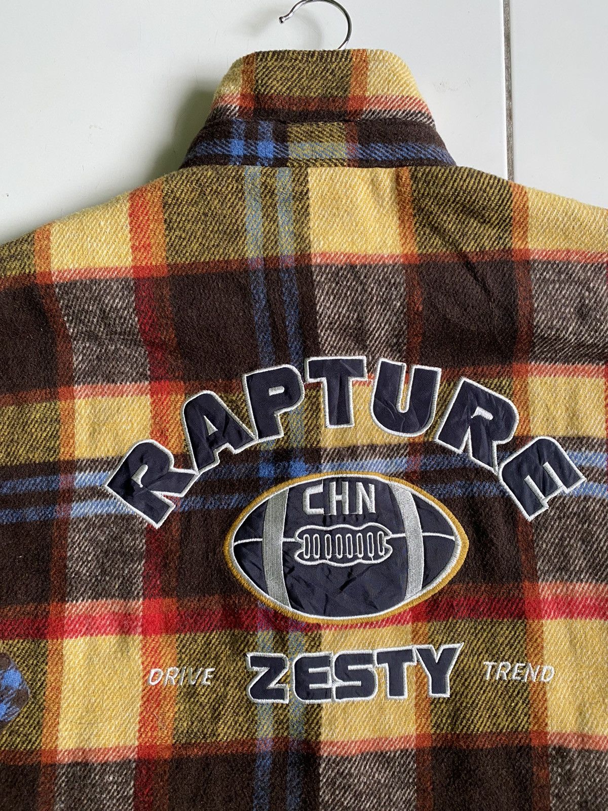 Flannel × Japanese Brand CHN baseball Zesty rapture Button Shirt Size US XL / EU 56 / 4 - 7 Thumbnail