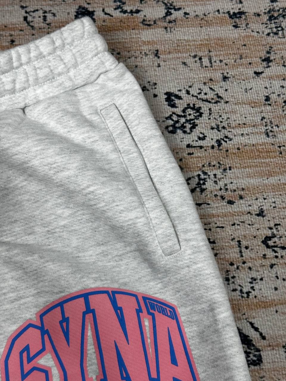 Syna World Syna World Grey Baggy Streetwear Colege Sweatpants Size US 32 / EU 48 - 6 Thumbnail
